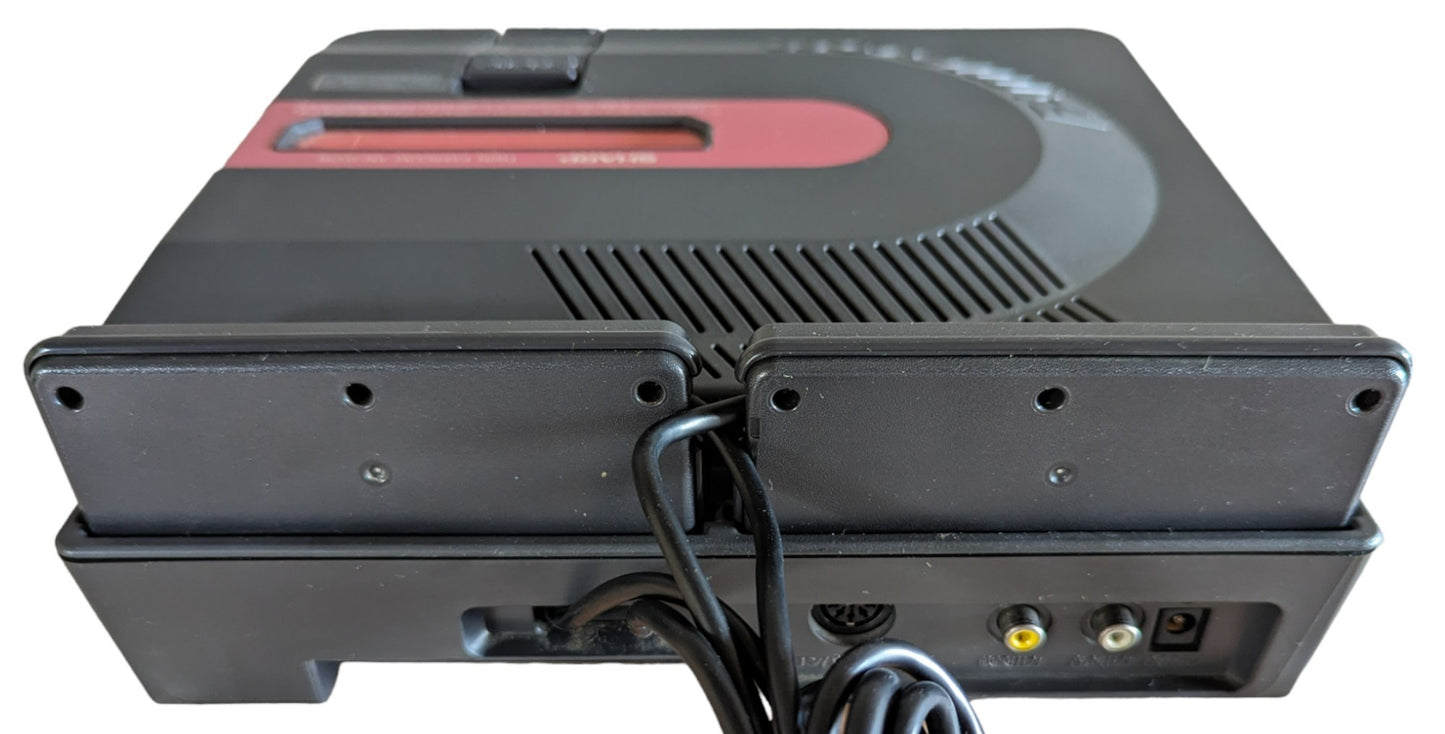 Sharp Famicom TWIN Black AN500B (AC Adapter EU) NEW Belt-Serviced (Only Japan Edition))