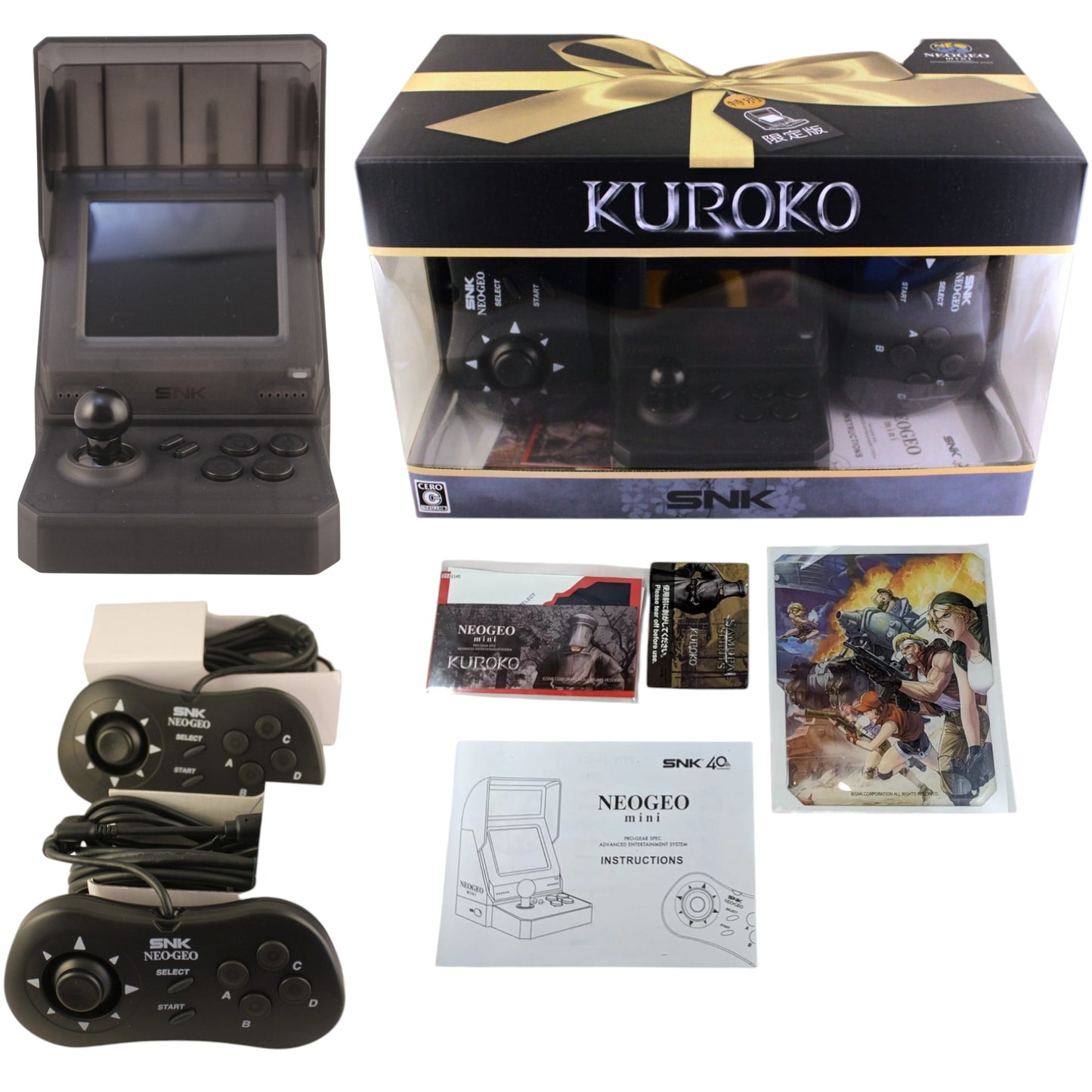 NeoGeo SNK MINI Special Edition 40TH Anniversary (3000 Off) Samurai Spirits (JAPAN)
