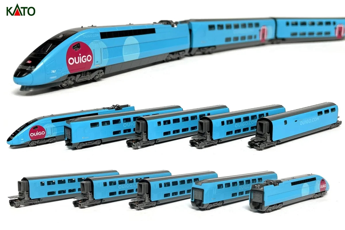 KATO 10-1763 OUIGO - DOUBLE SET (BRAND NEW)