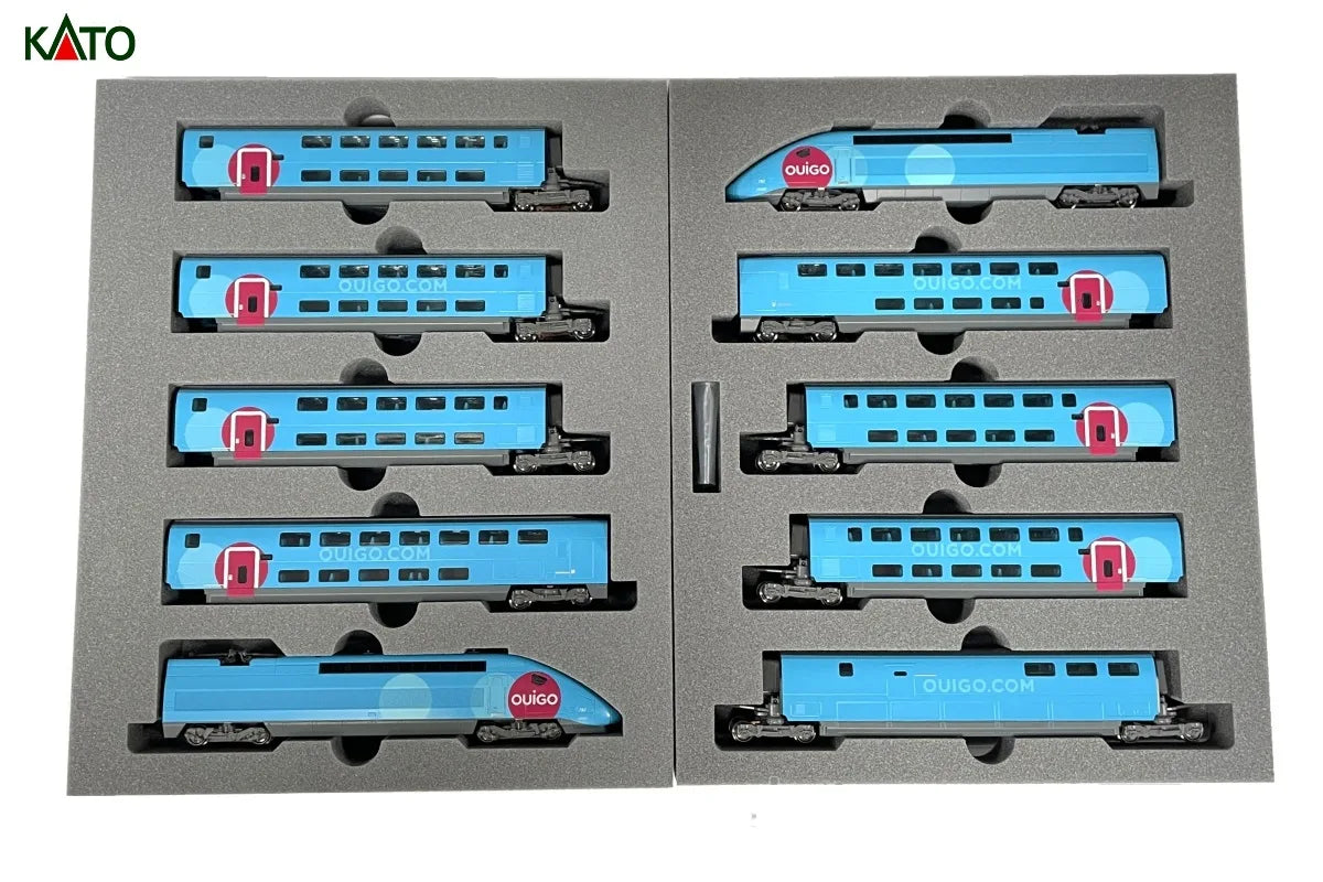 KATO 10-1763 OUIGO - DOUBLE SET (BRAND NEW)