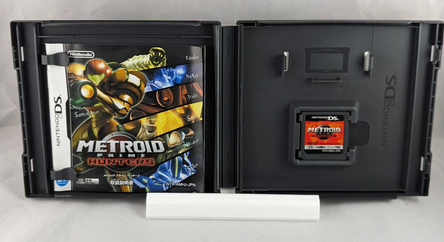 DS - Metroid Prime Hunters (game+box+instruction) Nintendo - JAPAN