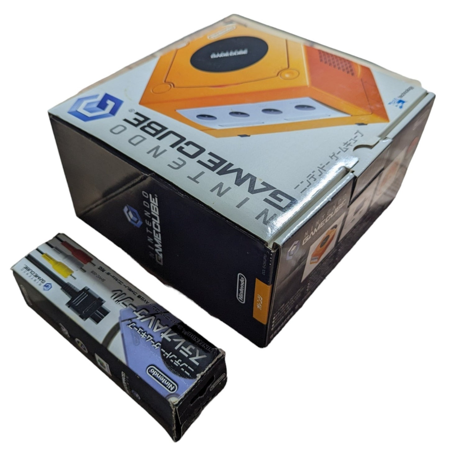 GC - DOL-001 ORANGE (BOXED) Serial Match DN11266829 - Nintendo Gamecube (ONLY JAPAN)