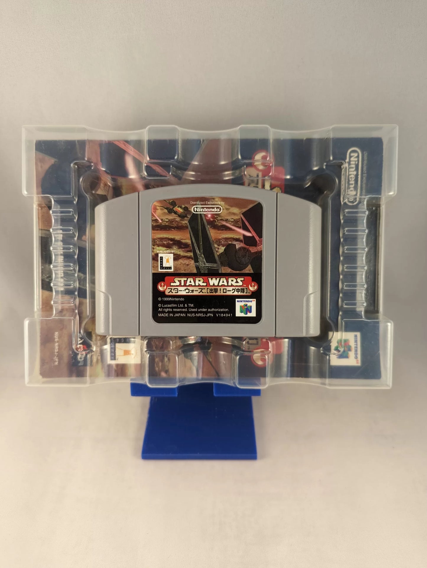 N64 - STAR WARS ROGUE SQUADRON (game+box+instruction) Nintendo 64 (JAPAN)