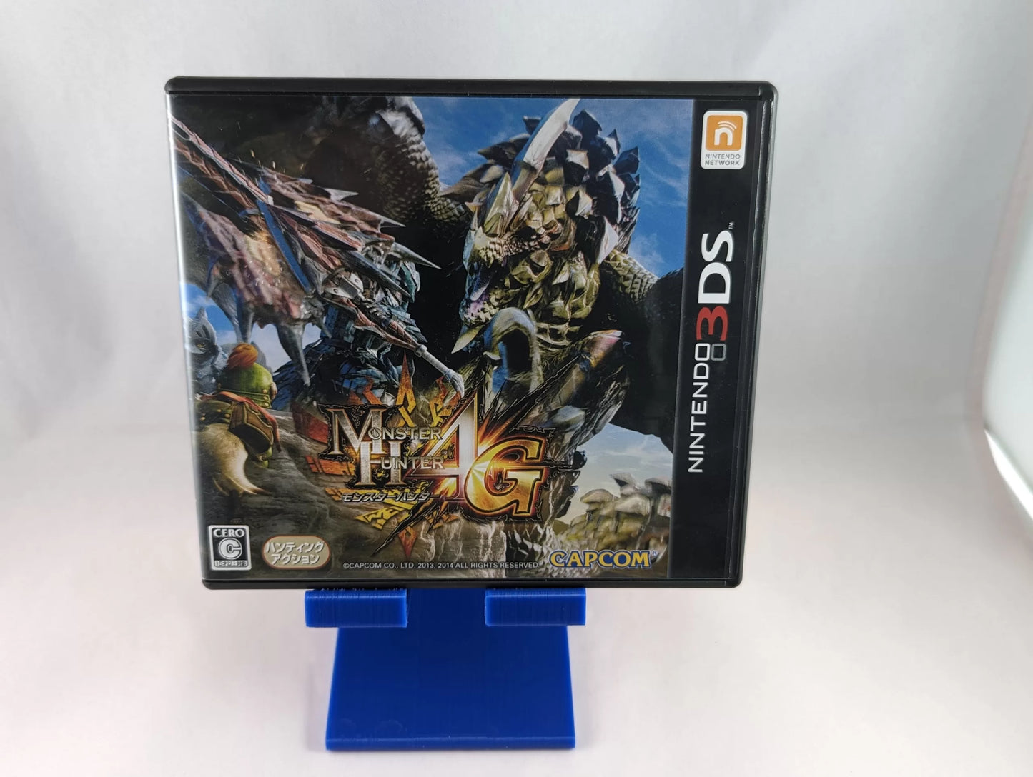 3DS - MONSTER HUNTER 4G (game+box+instruction) Nintendo 3DS – JAPAN