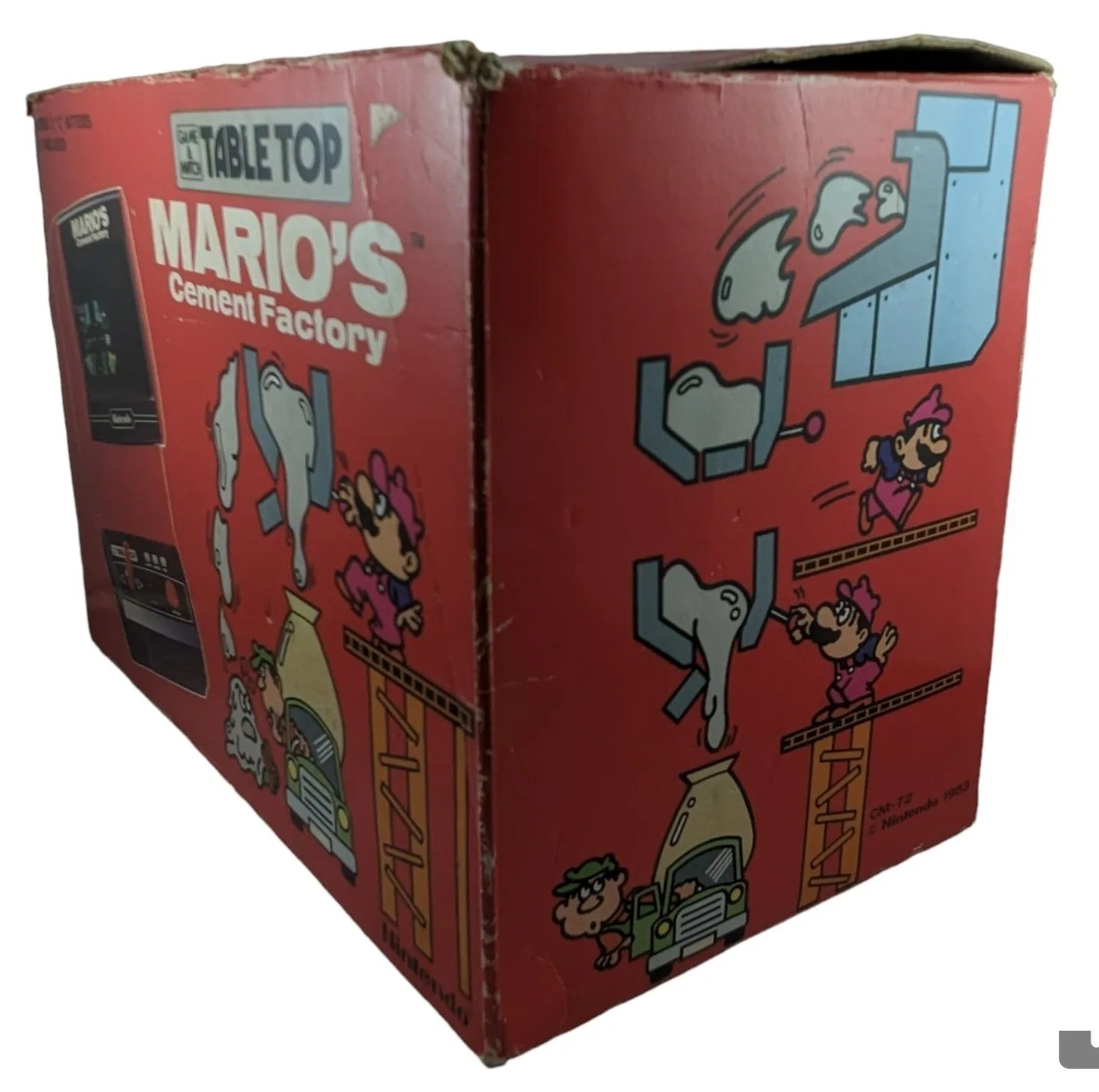 GW GAME AND WATCH TABLE TOP MARIO´S CEMENT FACTORY NINTENDO