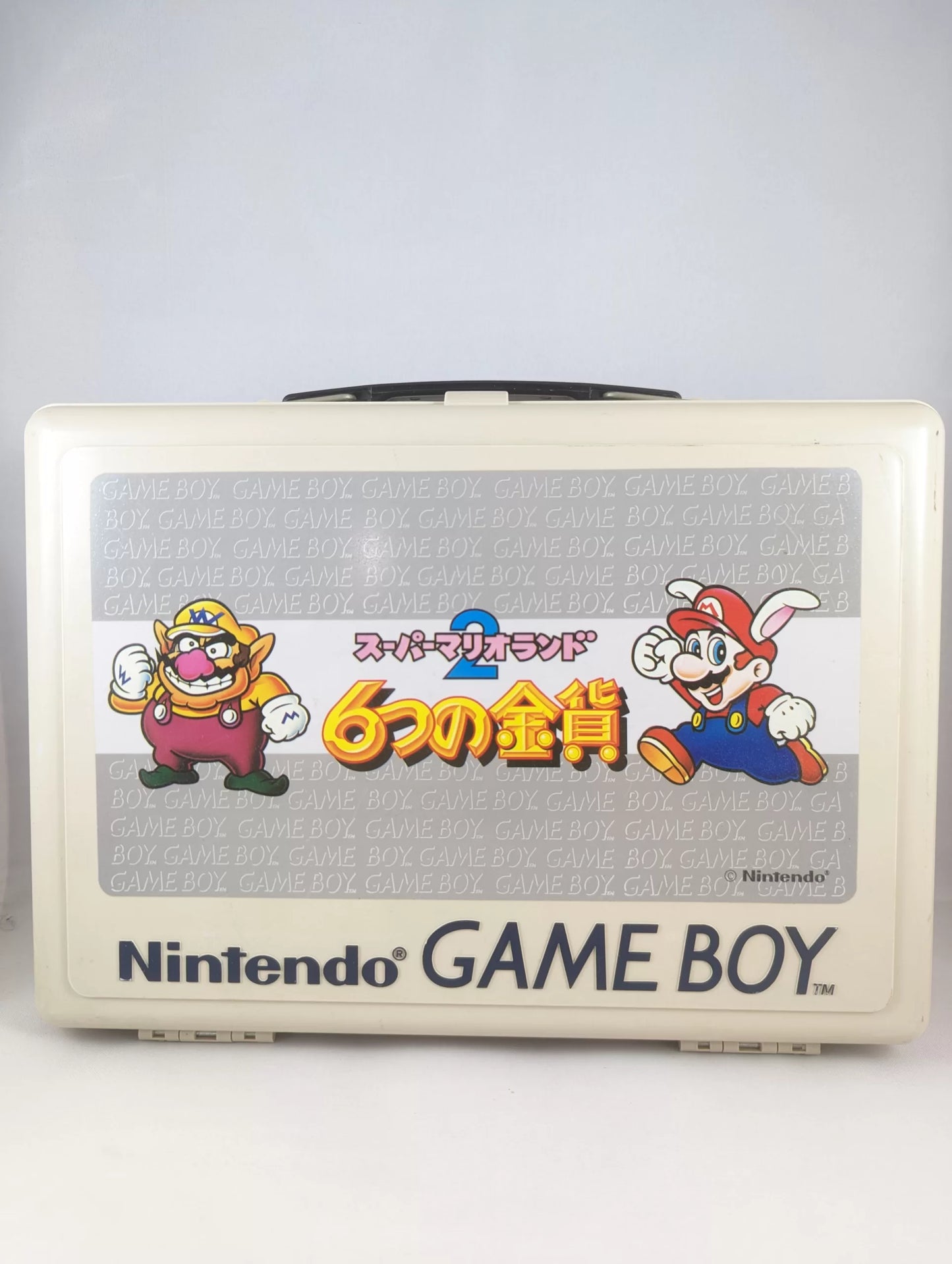 GB GAME BOY CAJA DE TRASPORTE - HARD PLASTIC CASE SUPER MARIO LAND 2 (ONLY JAPAN)