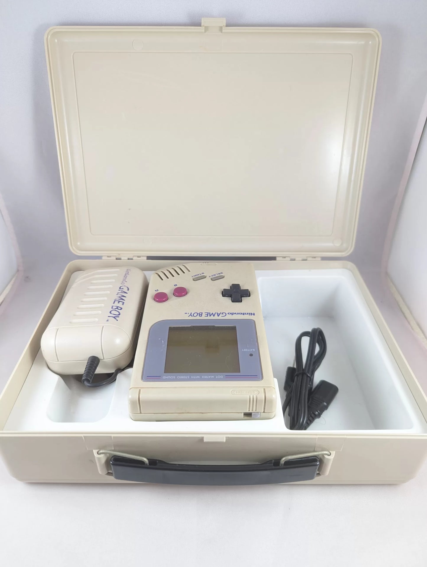 GB GAME BOY CAJA DE TRASPORTE - HARD PLASTIC CASE SUPER MARIO LAND 2 (ONLY JAPAN)