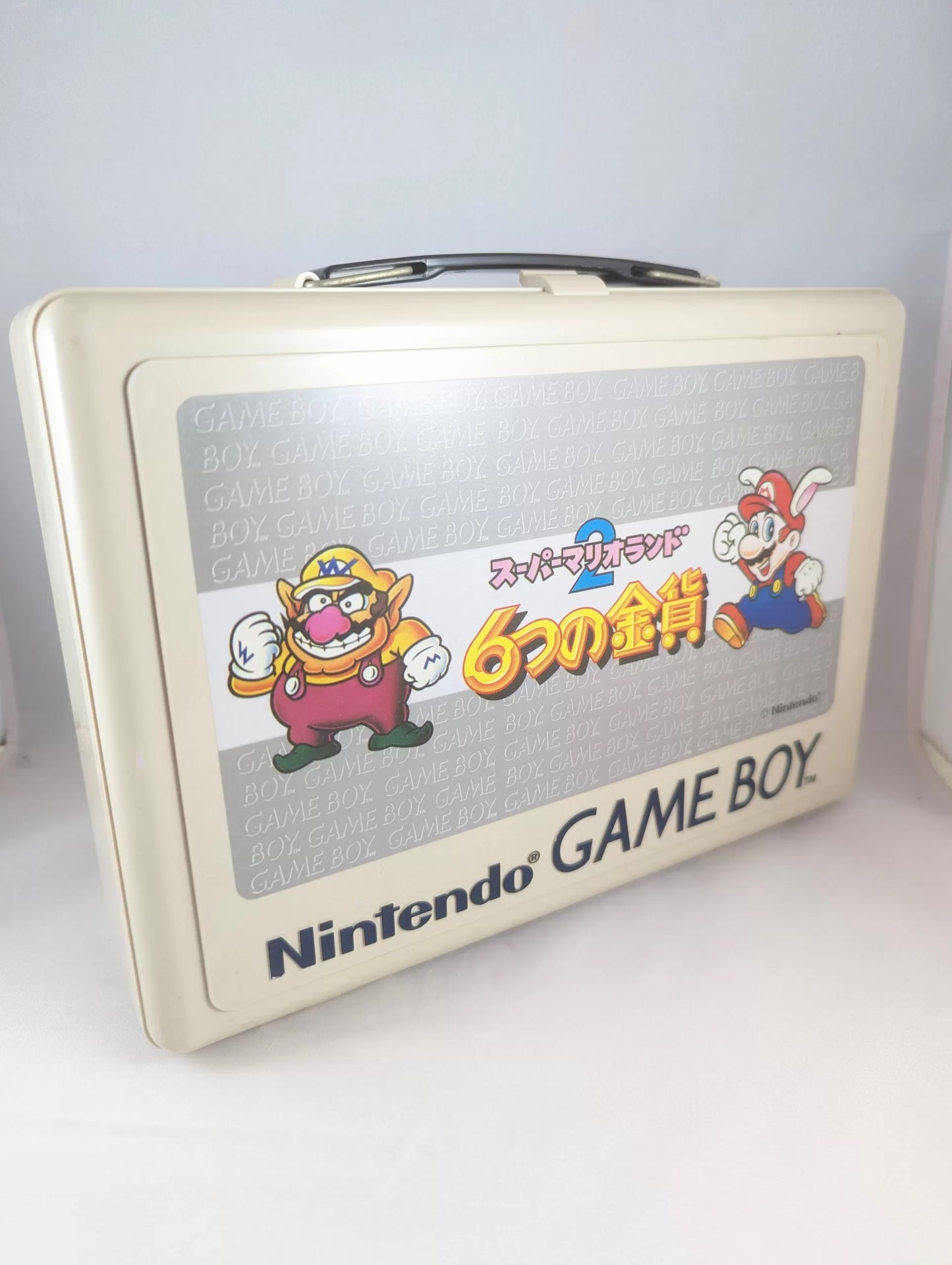 GB GAME BOY CAJA DE TRASPORTE - HARD PLASTIC CASE SUPER MARIO LAND 2 (ONLY JAPAN)