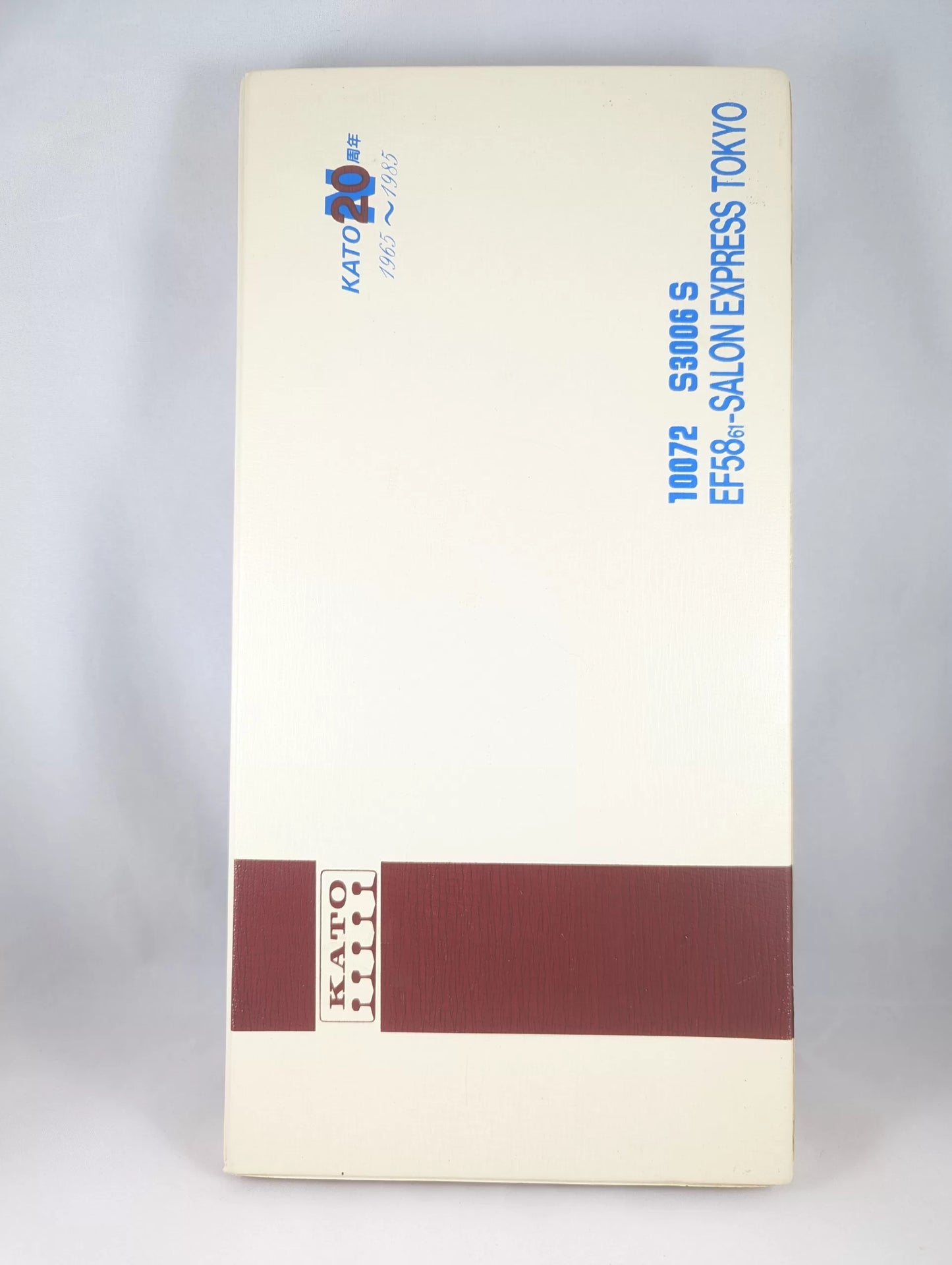 KATO 10072 EDICION ESPECIAL 20th SALON EXPRESS TOKYO 1985 EF58 61
