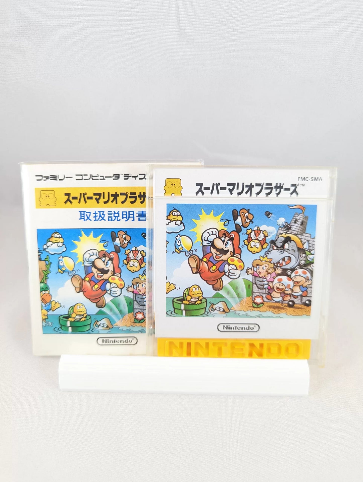 FAMICOM DISK SYSTEM SUPER MARIO BROS (game+case+OUTER BOX+instruction) Nintendo – JAPAN