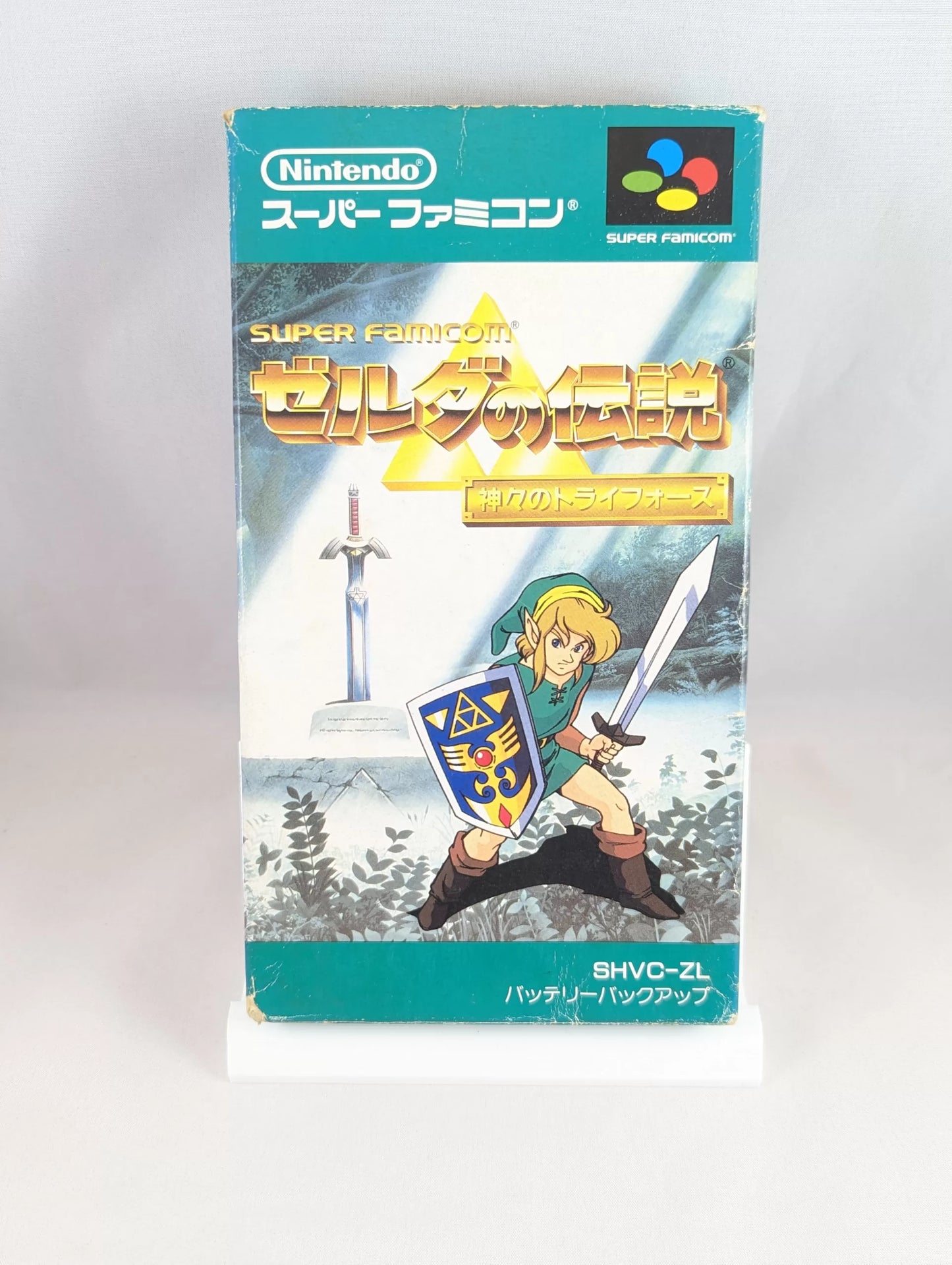SUPER FAMICOM - LA LÉGENDE DE ZELDA - Triforce des DIEUX avec GUIDE - Super Nintendo (JAPON)