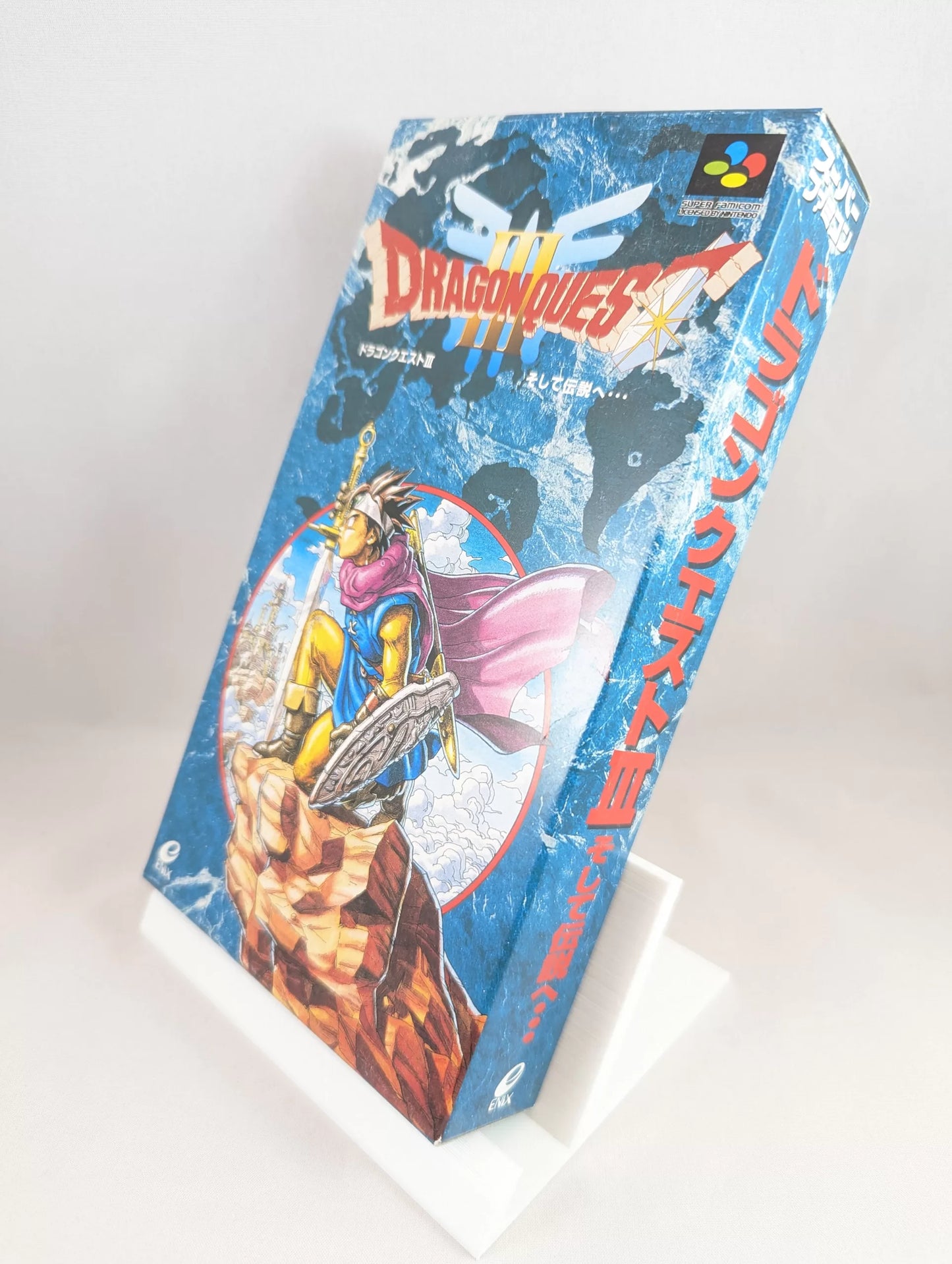 SUPER FAMICOM - DRAGON QUEST III – SNES/SFC (game+box+instruction) Super Nintendo (JAPAN)