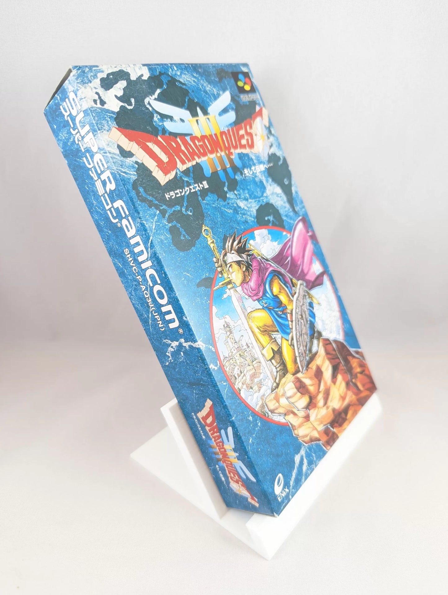 SUPER FAMICOM - DRAGON QUEST III – SNES/SFC (game+box+instruction) Super Nintendo (JAPAN)