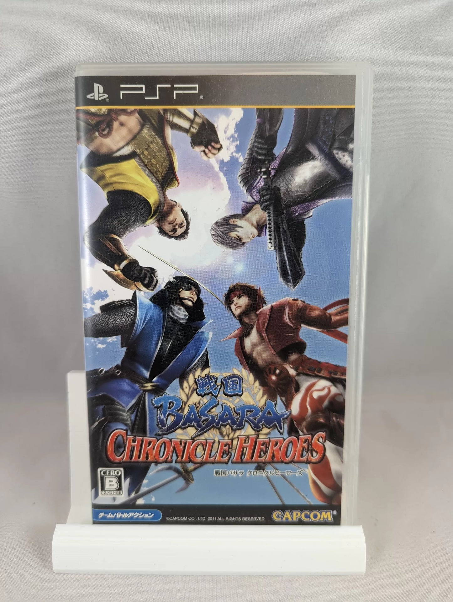 PSP - Sengoku Basara - Chronique des héros (jeu+boite+instruction) Playstation Portable (JAPON)