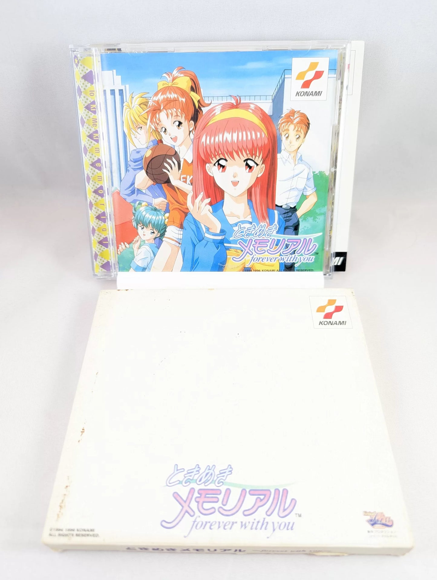 SEGA SATURN - Tokimeki memorial - Forever with You (game+case+instruction) JAPAN