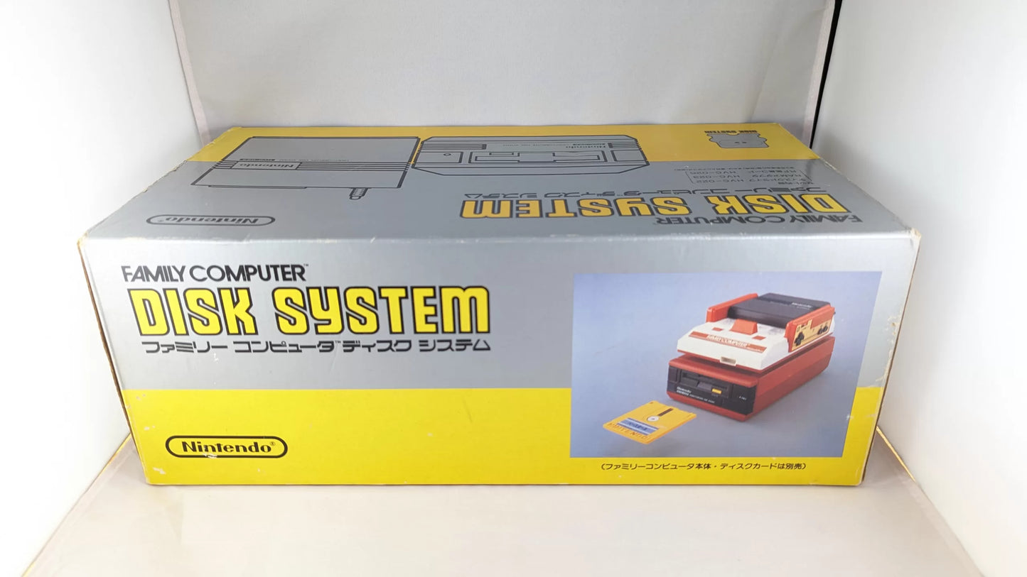 FAMICOM DISK SYSTEM HVC022 - BOXED SET (New BELT/SERVICED) - NINTENDO (ONLY JAPAN Edition)