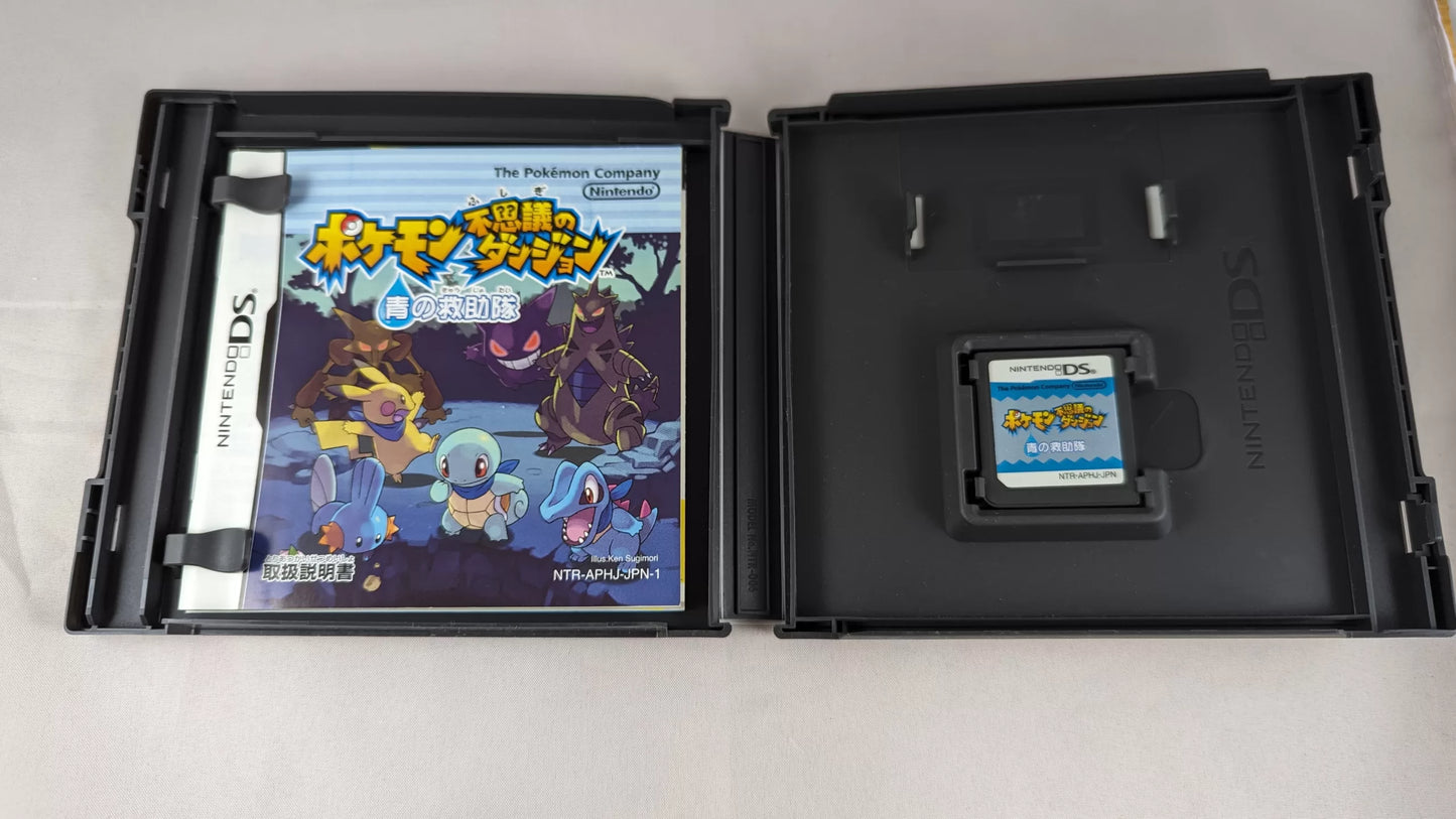 DS - Pokemon Mystery Dungeon Blue Rescue Team Nintendo (game+box+instruction) Nintendo – JAPAN