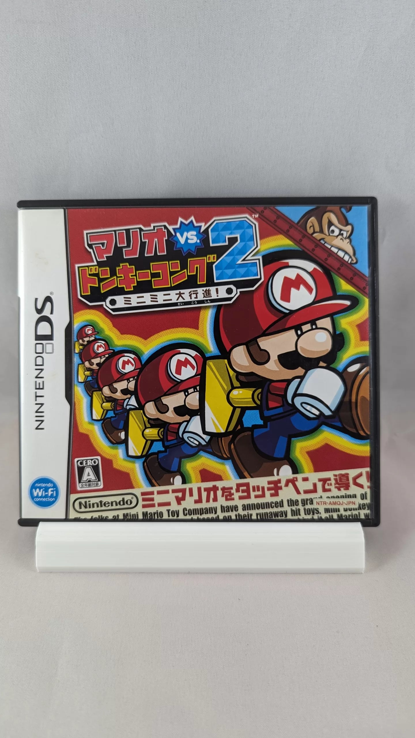 DS Mario VS Donkey Kong 2 - March of Minis (game+box+instruction) Nintendo – JAPAN
