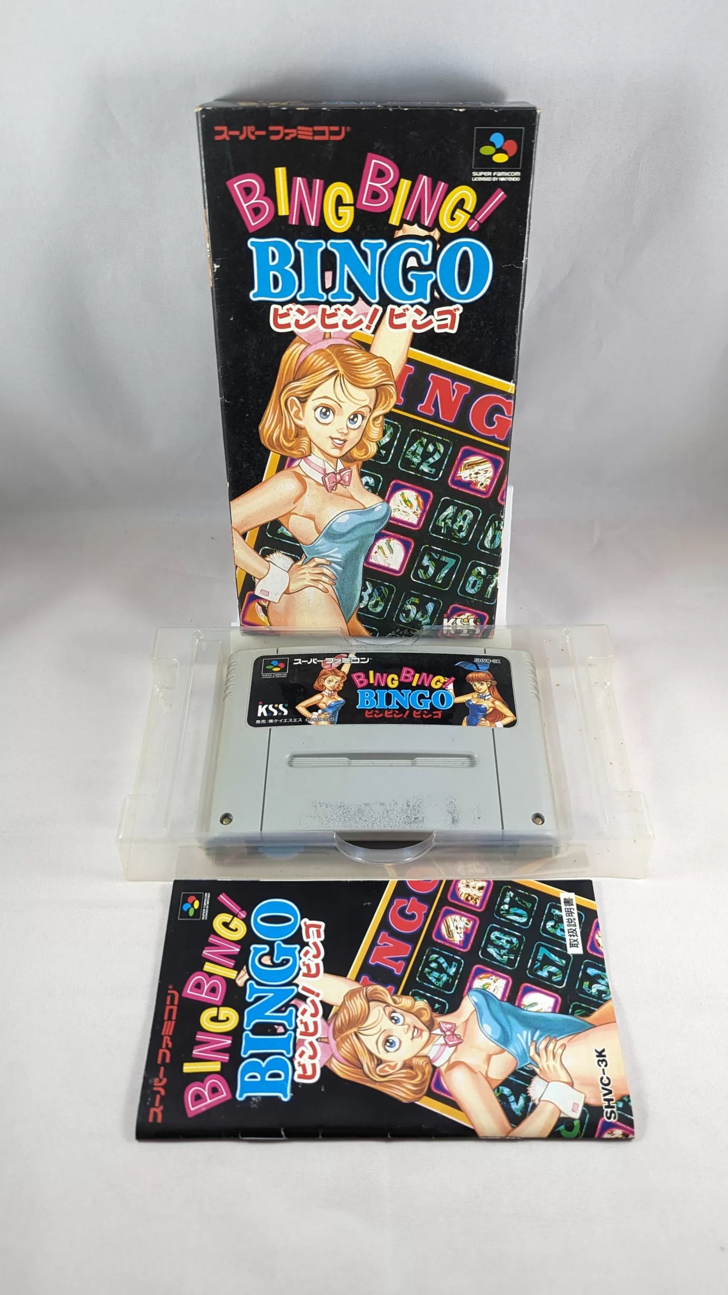 SUPER FAMICOM Bing Bing Bingo SNES/SFC - Nintendo (JAPAN)