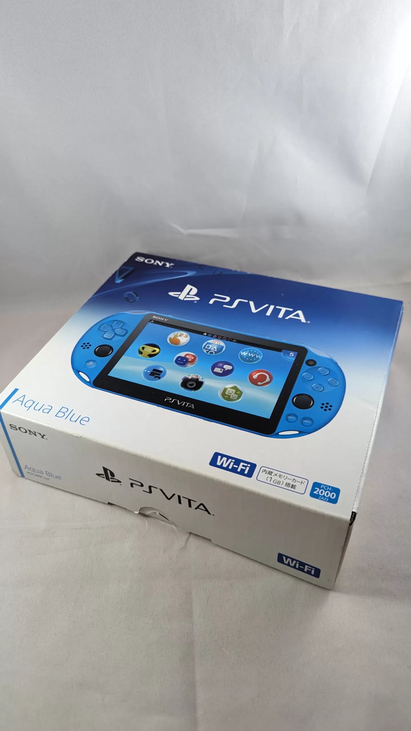 PS VITA PCH 2000 - PlayStation Aqua Blue (SOLO EDICIÓN JAPONESA) SONY