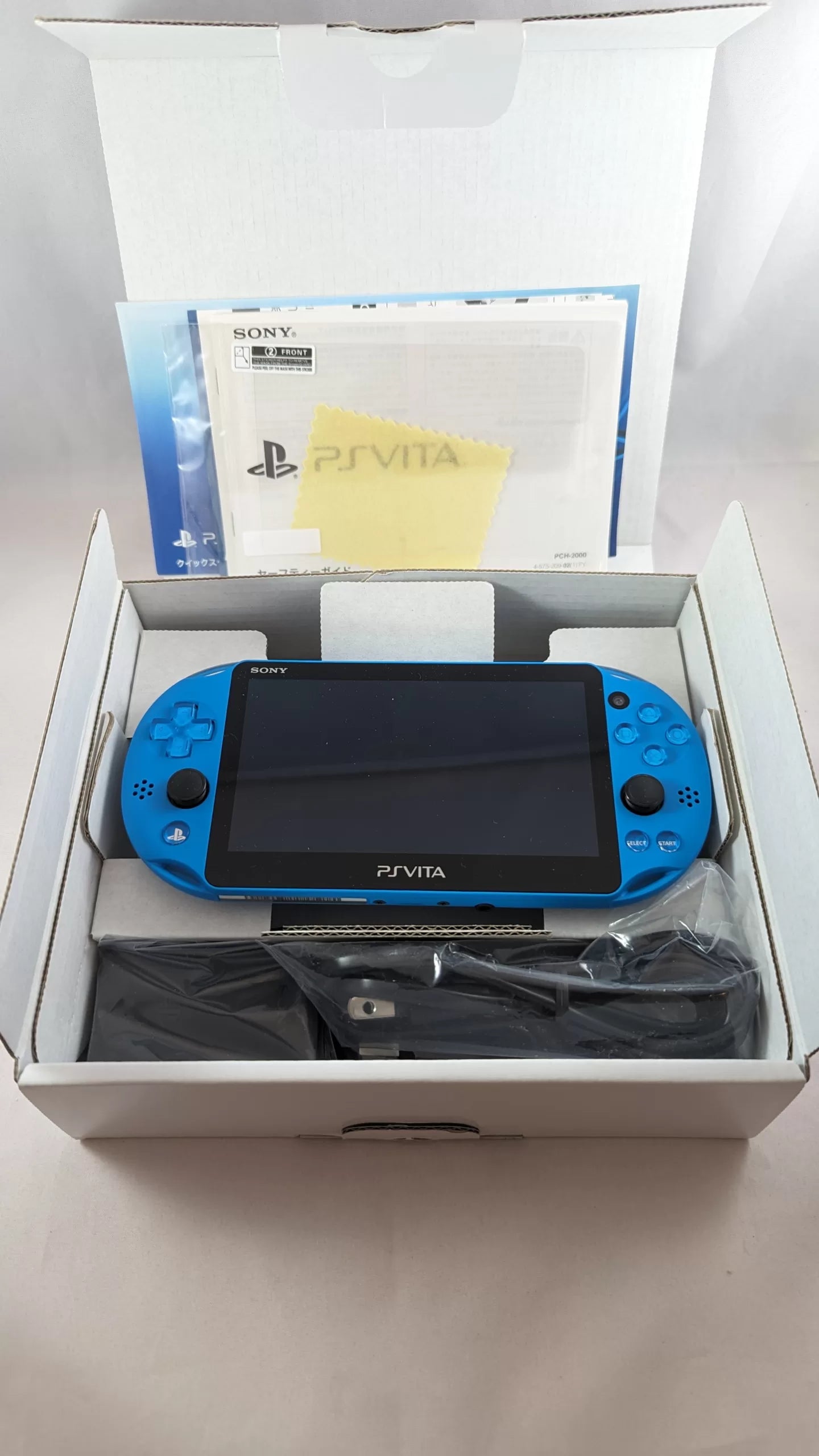 PS VITA PCH 2000 - PlayStation Aqua Blue (SOLO EDICIÓN JAPONESA) SONY