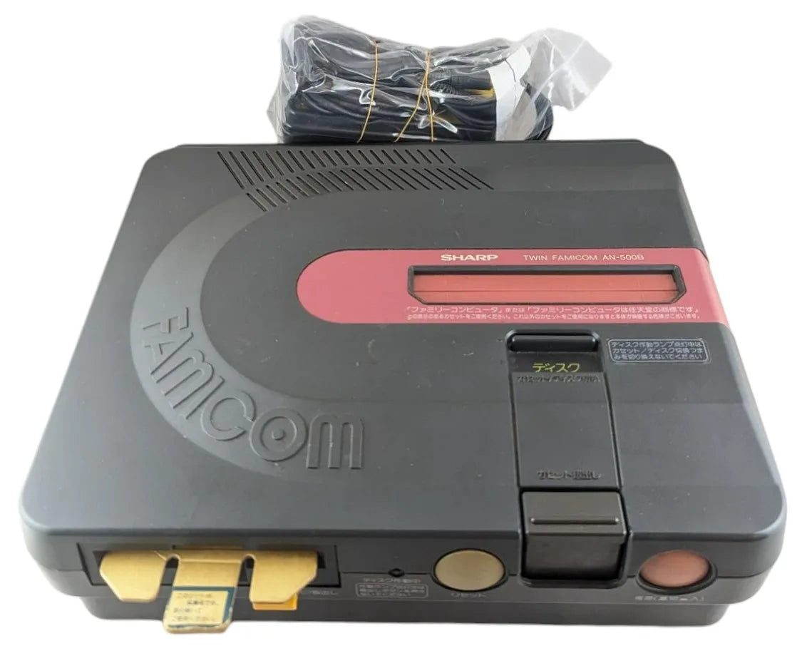 Sharp Famicom TWIN AN-500B (Boxed-NEW Belt-Serviced) (Only Japan Edition)