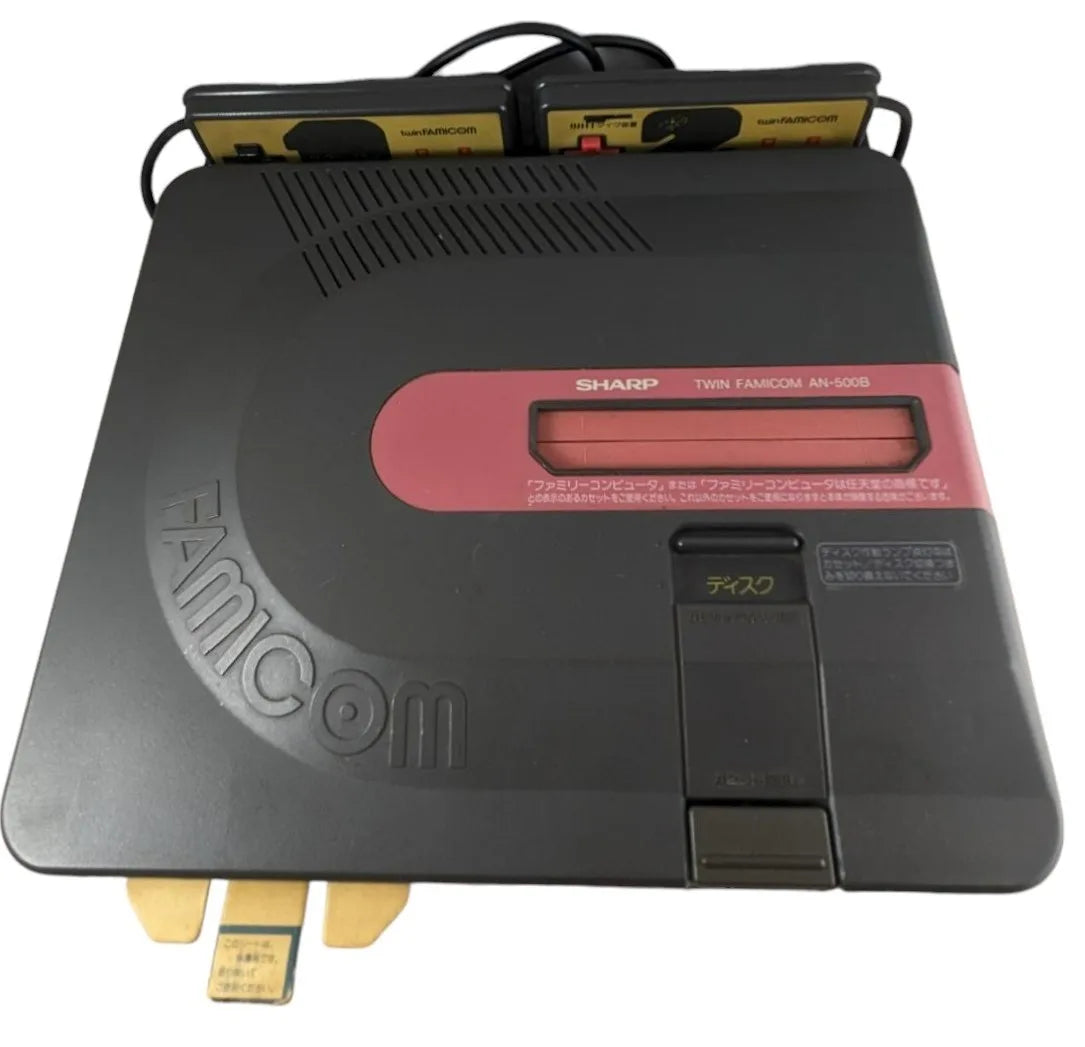 Sharp Famicom TWIN AN-500B (Boxed-NEW Belt-Serviced) (Only Japan Edition)