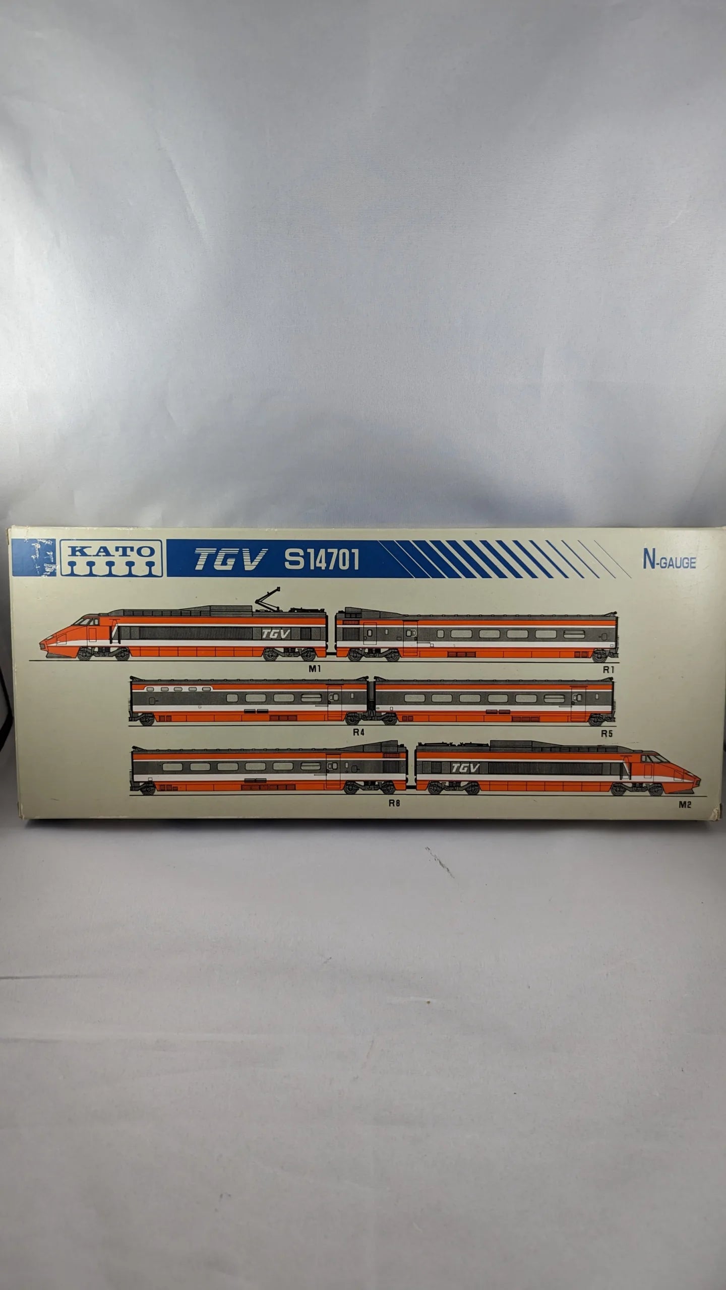KATO French TGV S14701 (1983) -Very good condition- (N-Scale)
