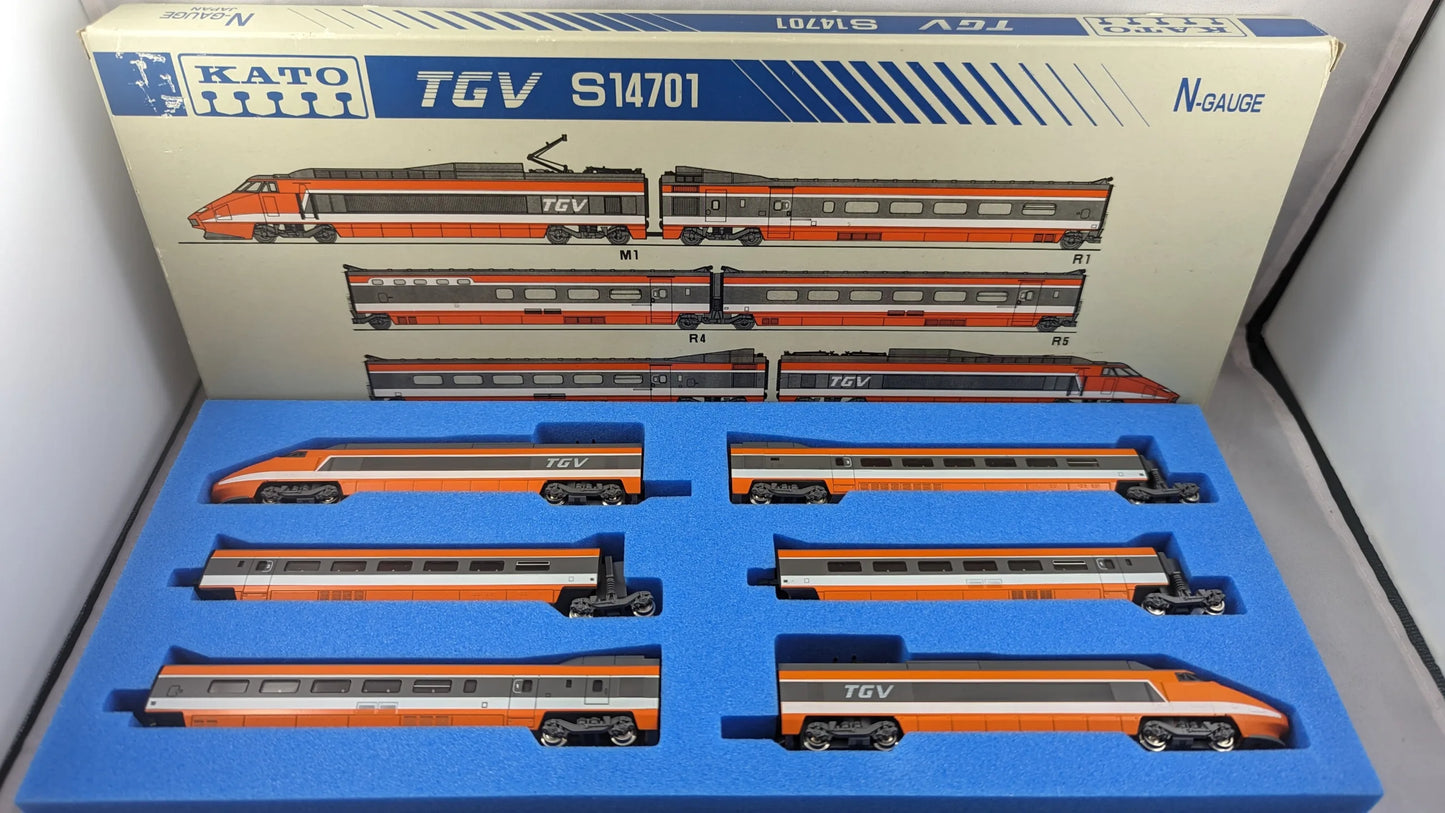 KATO French TGV S14701 (1983) -Very good condition- (N-Scale)