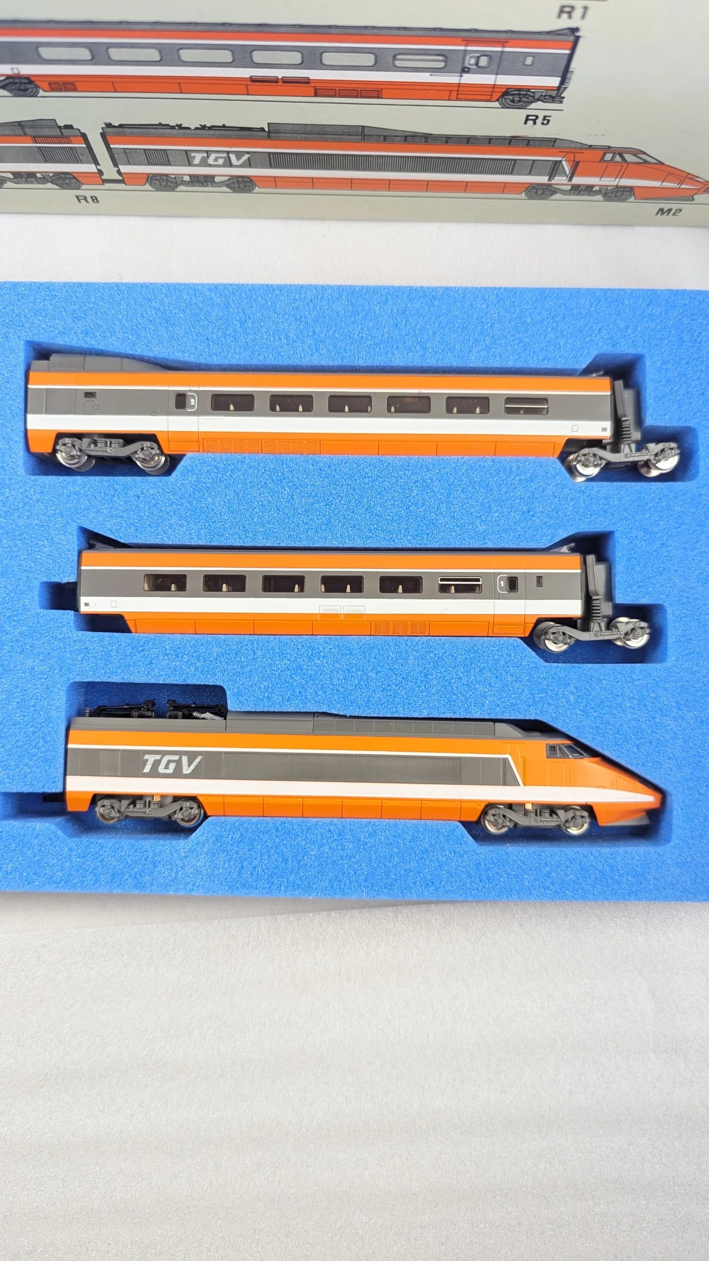 KATO French TGV S14701 (1983) -Very good condition- (N-Scale)