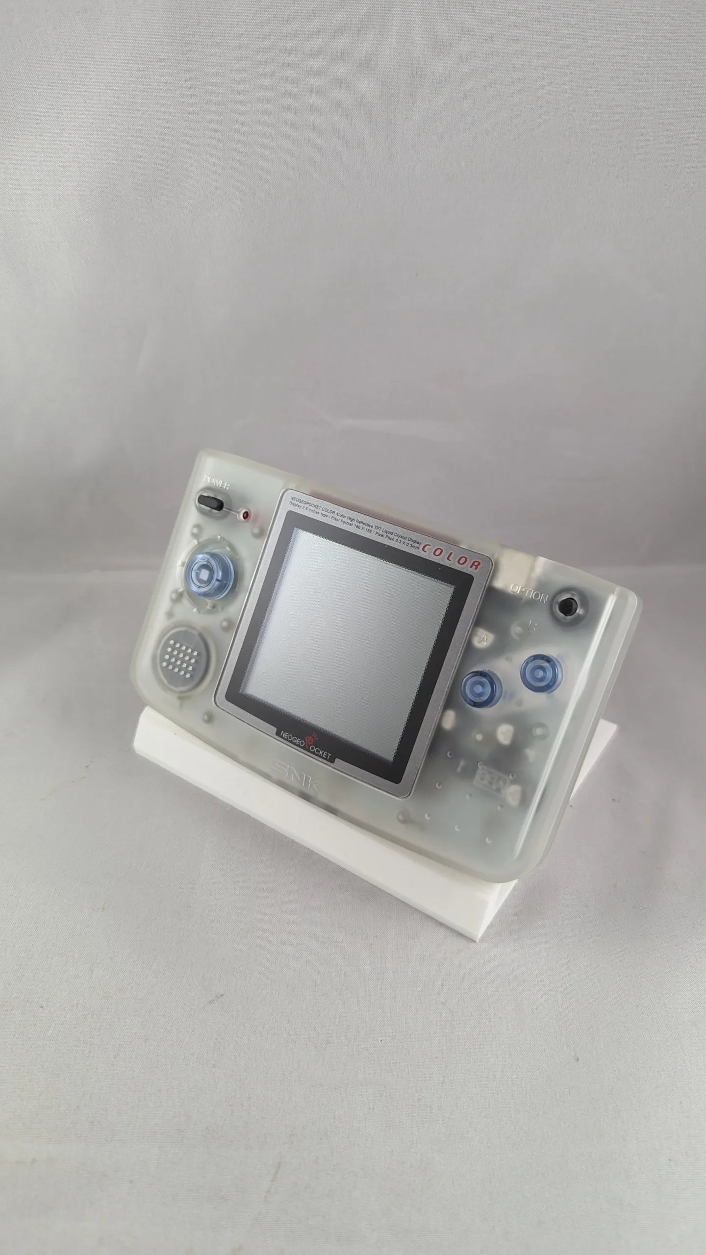 SNK Neogeo Pocket Color - CLEAR - DEL SOL Limited Ed Pachisuro Aruze (Only Japan)