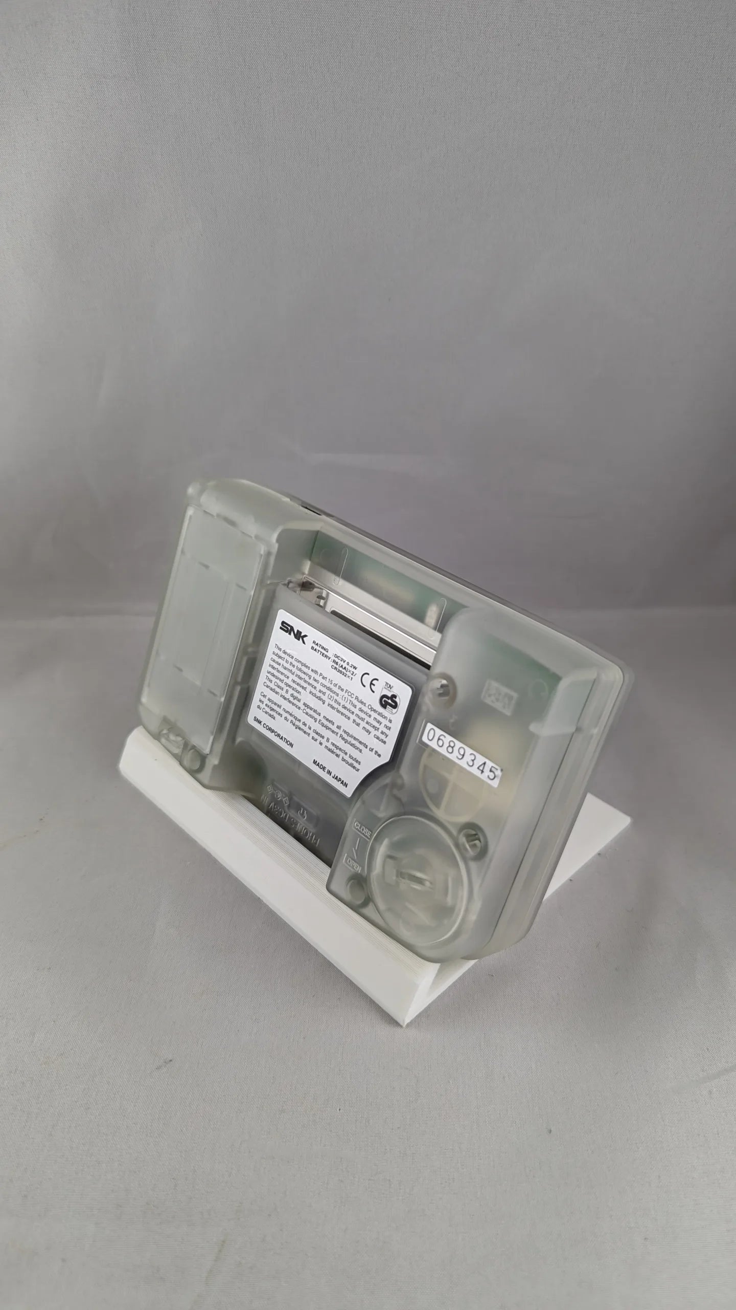 SNK Neogeo Pocket Color - CLEAR - DEL SOL Limited Ed Pachisuro Aruze (Only Japan)