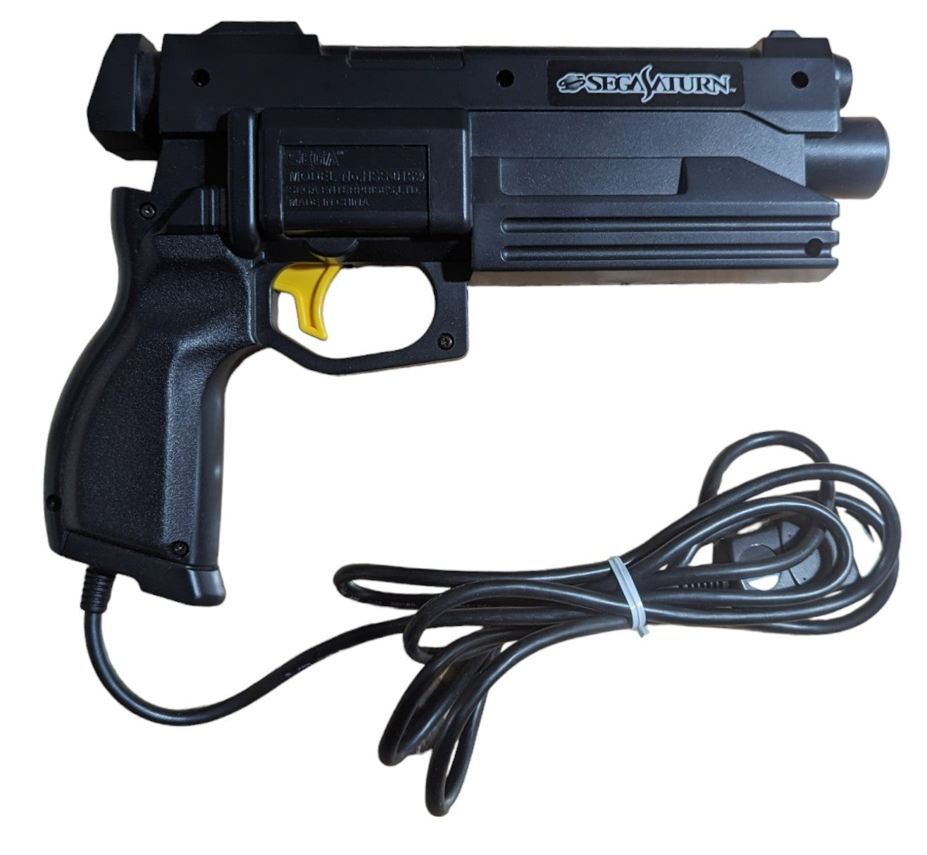 SEGA SATURN - HSS-152 Virtua COP Gun + Virtua Cop 1-2 game - Peripheral (JAPAN)