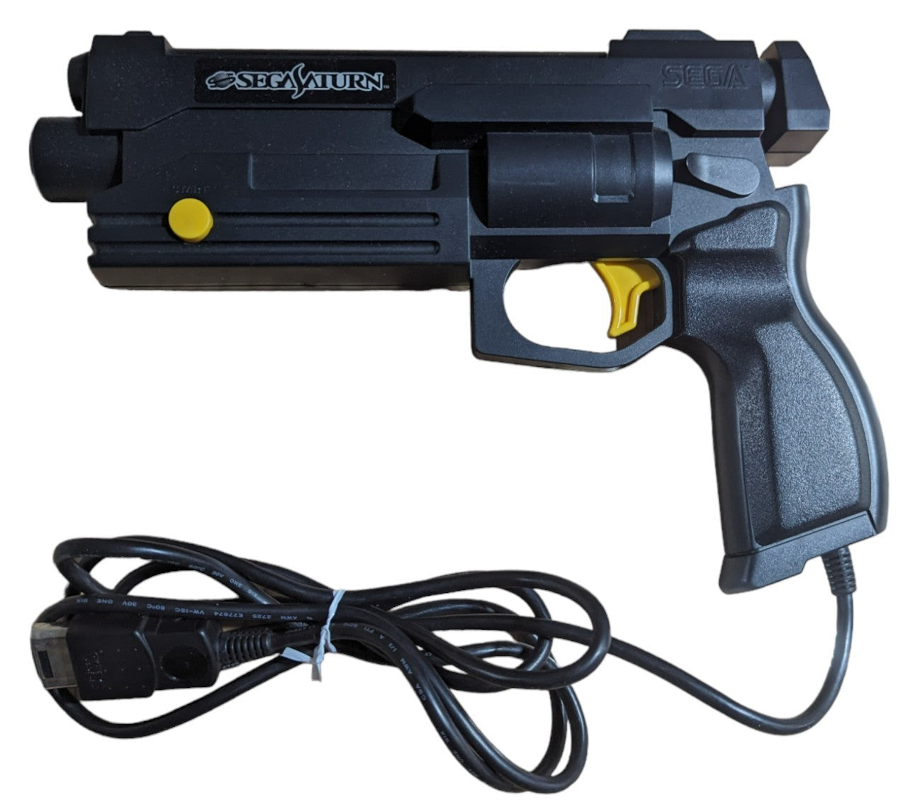 SEGA SATURN - HSS-152 Virtua COP Gun + Virtua Cop 1-2 game - Peripheral (JAPAN)