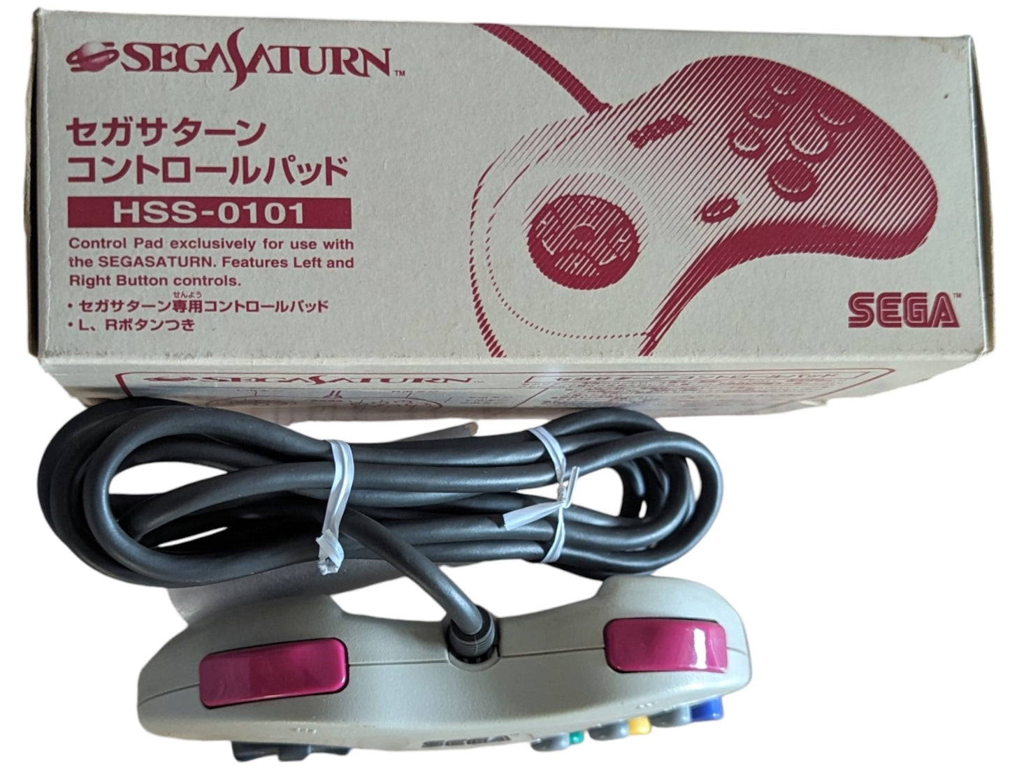 SEGA Saturn - HSS-0101 Pad (Boxed) - Controller (Japan)