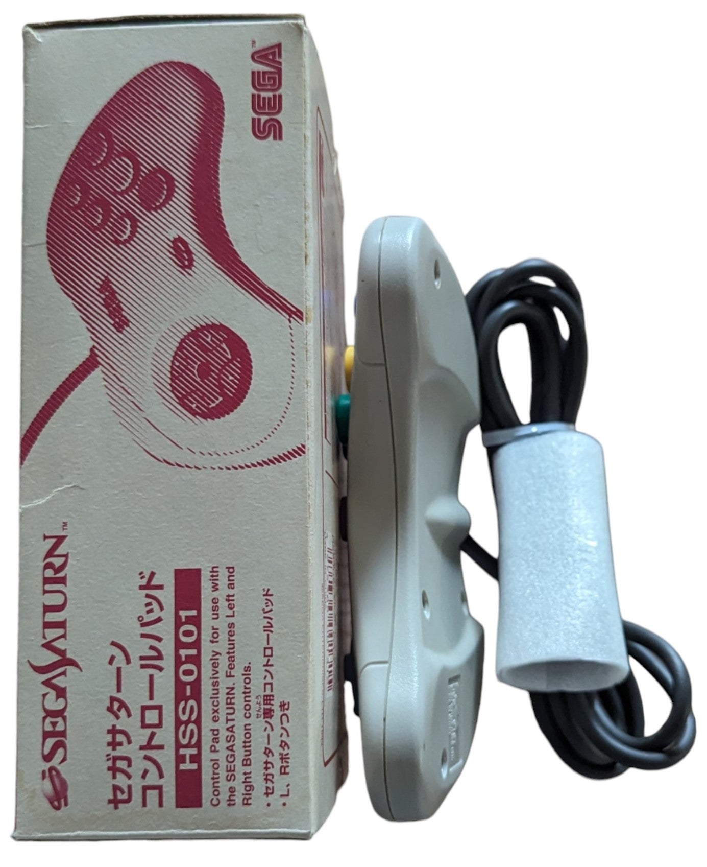 SEGA Saturn - HSS-0101 Pad (Boxed) - Controller (Japan)