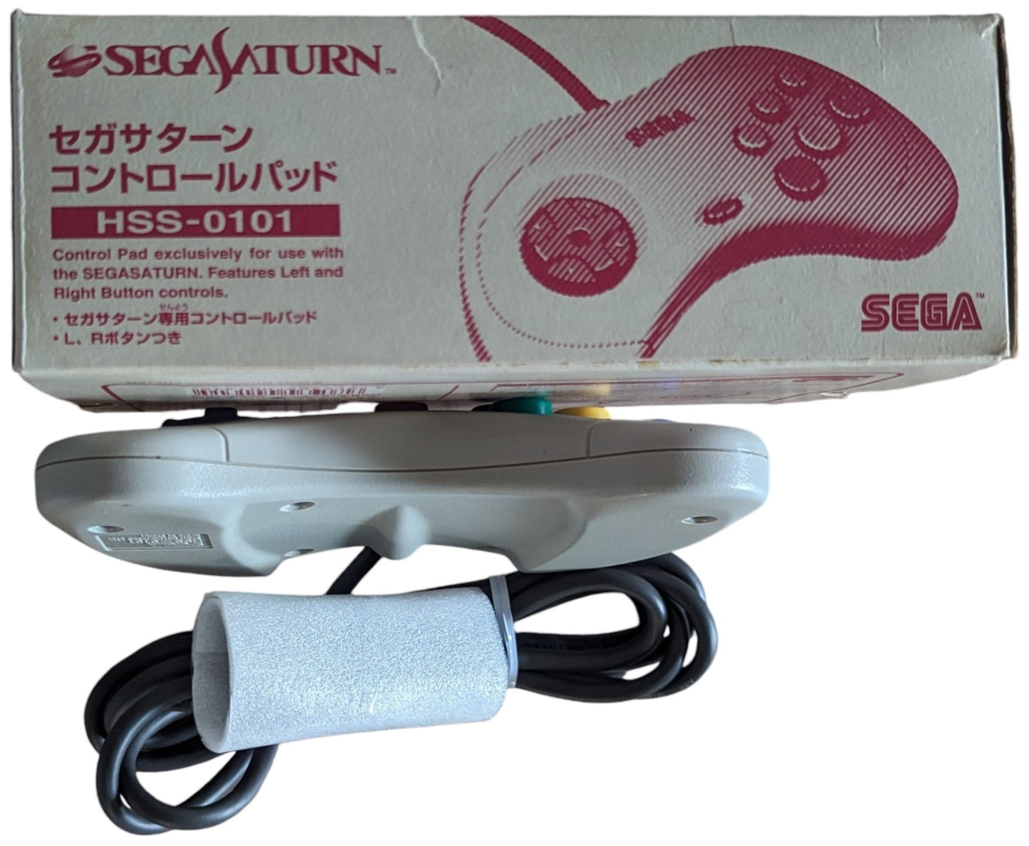 SEGA Saturn - HSS-0101 Pad (Boxed) - Controller (Japan)