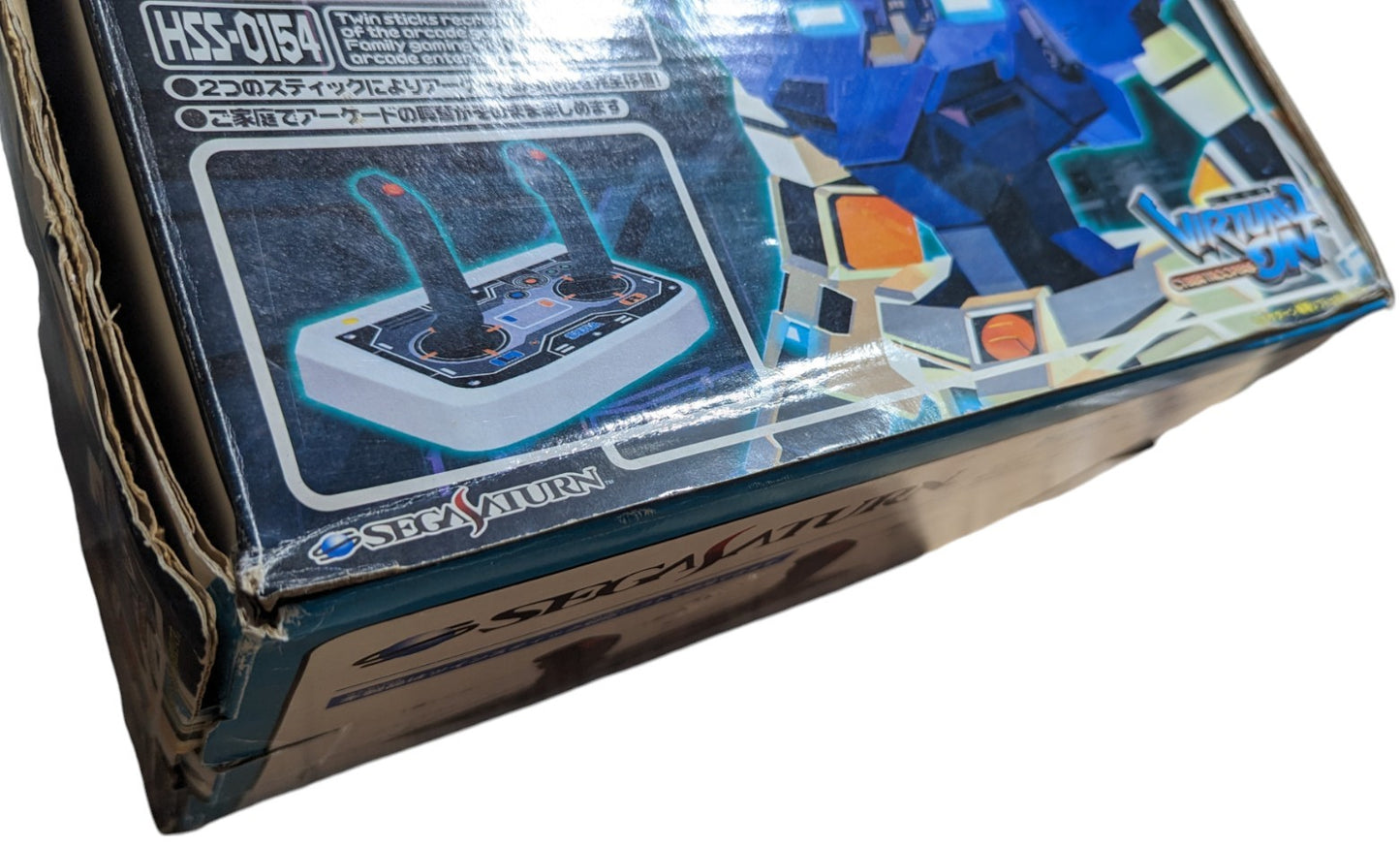 SEGA SATURN - HSS-154 TWIN Stick (BOXED) - CONTROLLER (Japan)