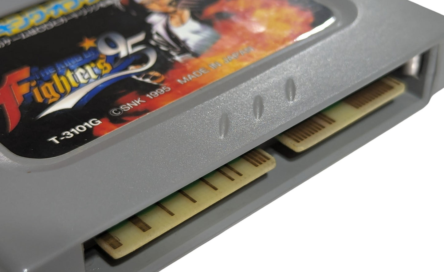 SEGA SATURN - King of Fighters 95 (NO OUTER BOX) + RAM CARTRIDGE (JAPAN)