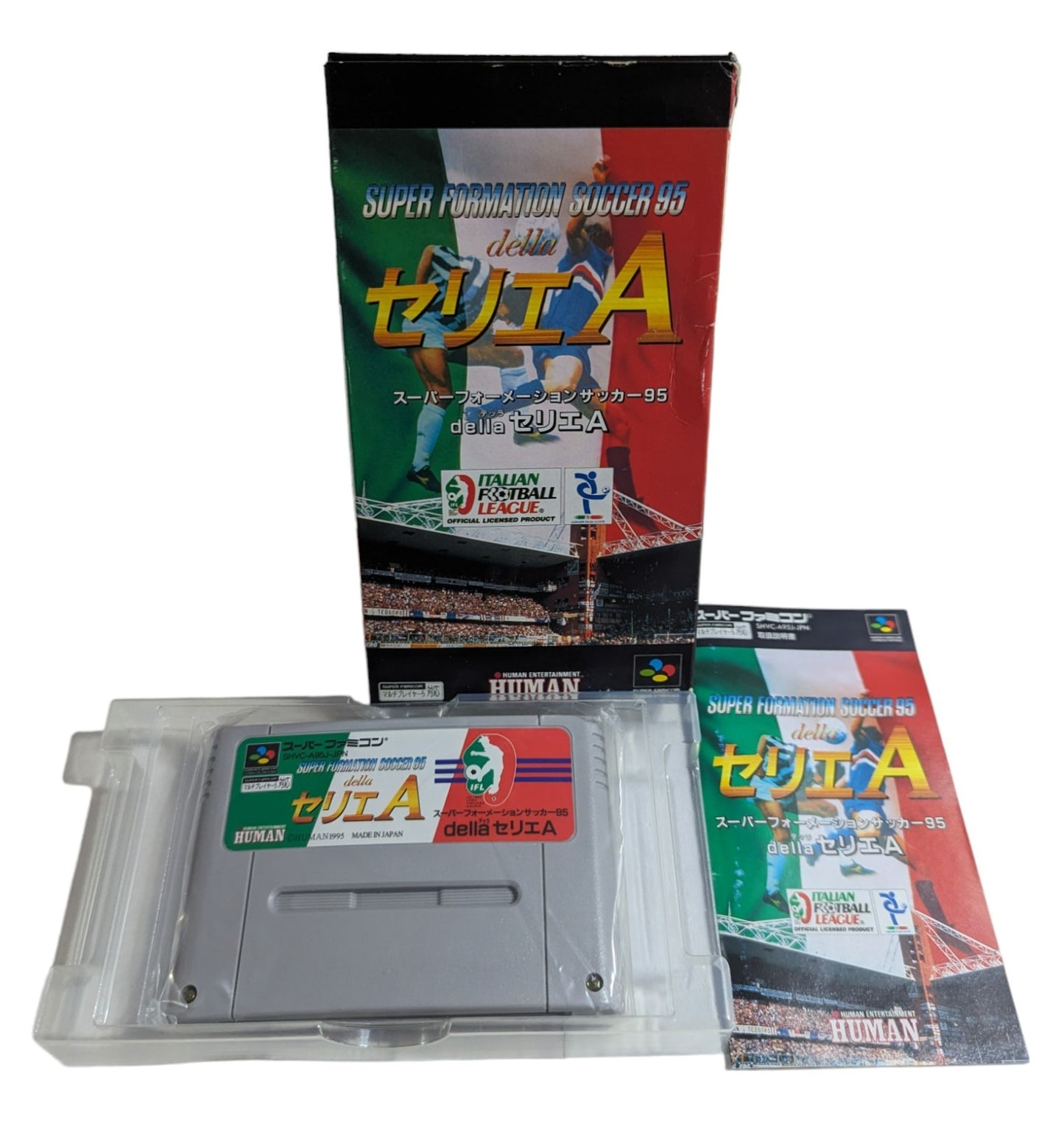 SUPER FAMICOM - Super Formation Soccer 95 - NINTENDO (JAPÓN)