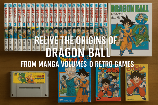 Relive the Origins of Dragon Ball: From Manga Volumes to Retro Games