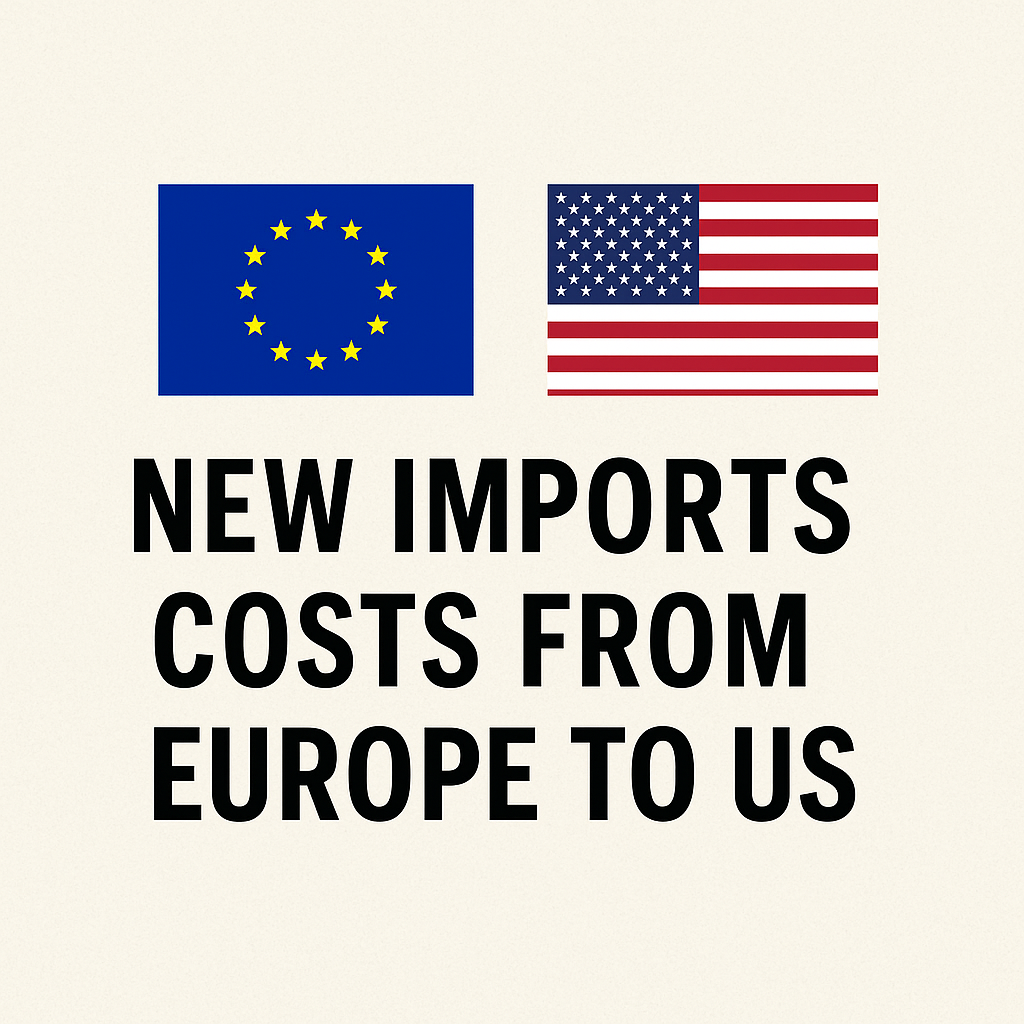 New Import Costs from Europe to the U.S. and Their Impact on Online Stores Like QuedeJapon.es