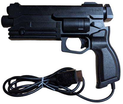 SEGA SATURN - Pistolet Virtua COP + jeu Virtua Cop 1-2 - Périphérique (JAPON)