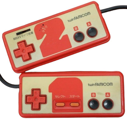 Sharp FAMICOM TWIN RED AN500R (SINGLE CONSOLE+AC EURO) NEW BELT- SERVICED (ONLY Japan EDITION)