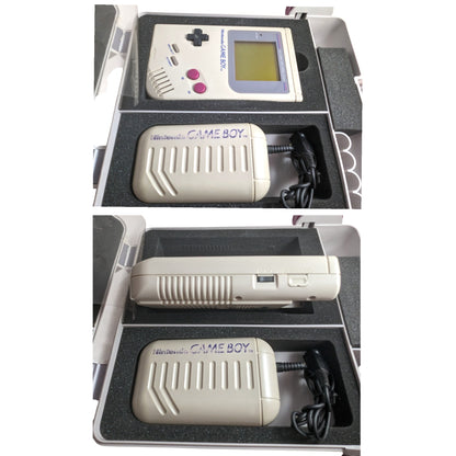 GB ORIGINAL TRANSPORT HARD CASE + GAME BOY with JAPAN AC Power Supply - RARE