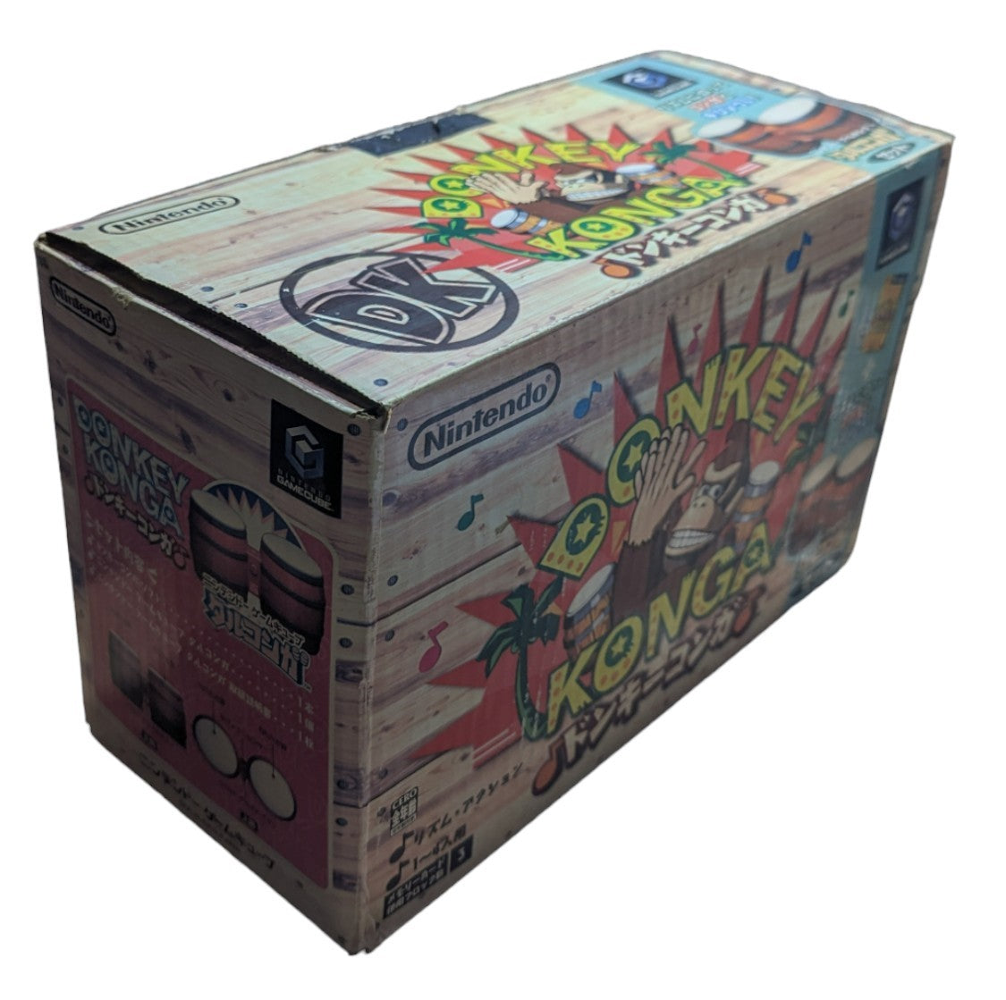 GC – DONKEY KONGA (COFFRET - Bongos/Jeu) Nintendo Gamecube (JAPON)