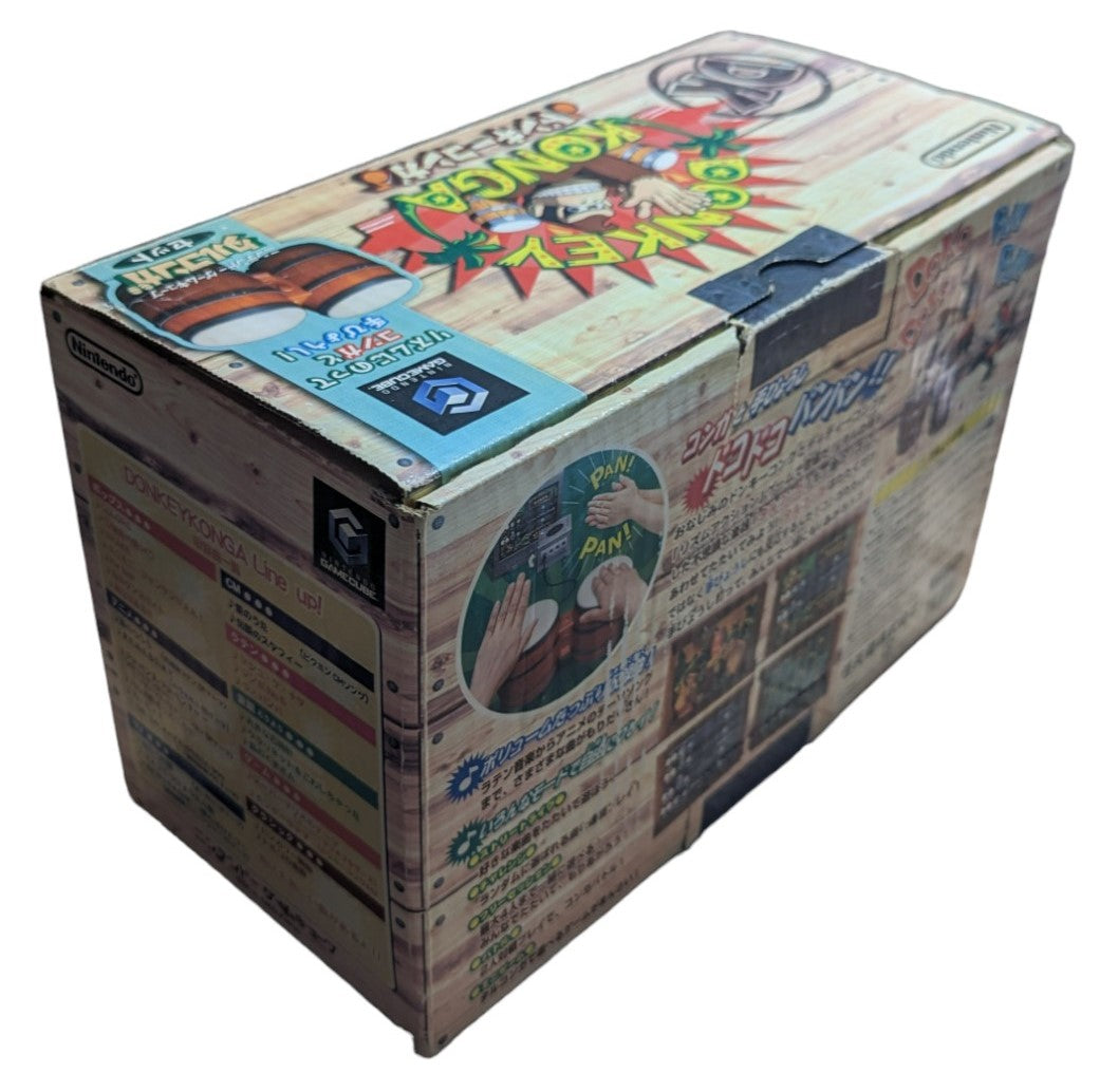 GC – DONKEY KONGA (COFFRET - Bongos/Jeu) Nintendo Gamecube (JAPON)