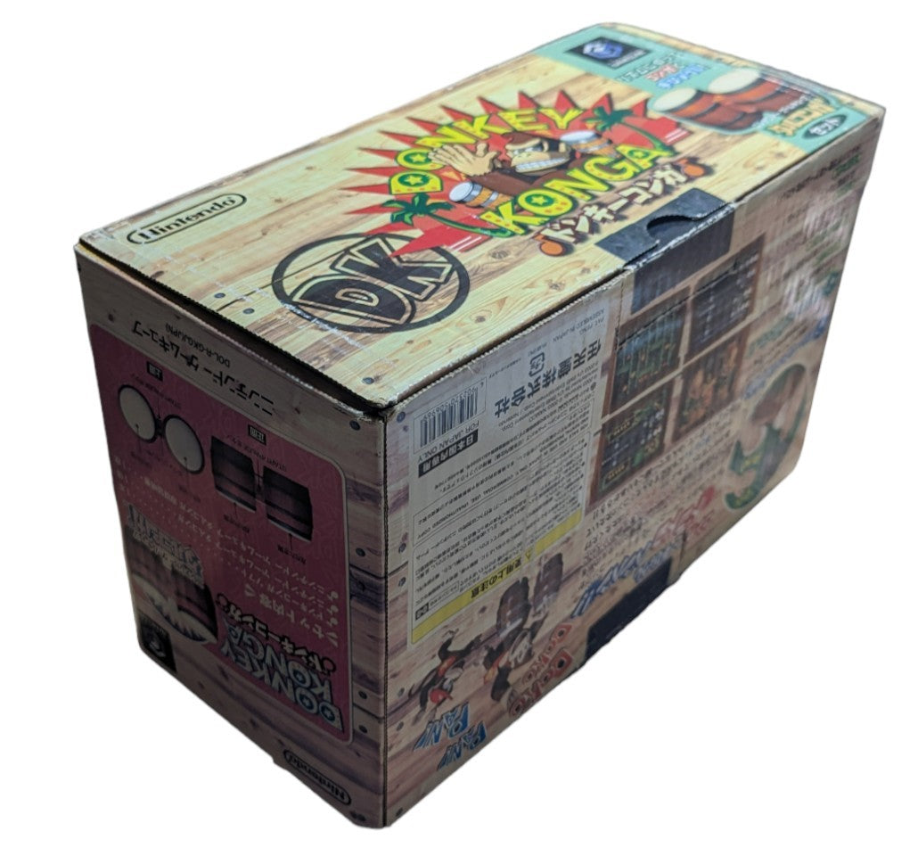 GC – DONKEY KONGA (COFFRET - Bongos/Jeu) Nintendo Gamecube (JAPON)