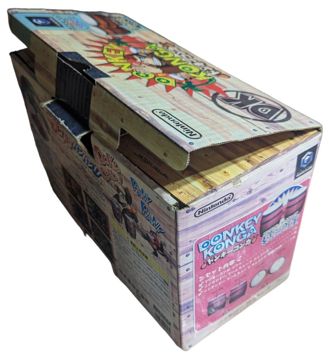 GC – DONKEY KONGA (COFFRET - Bongos/Jeu) Nintendo Gamecube (JAPON)
