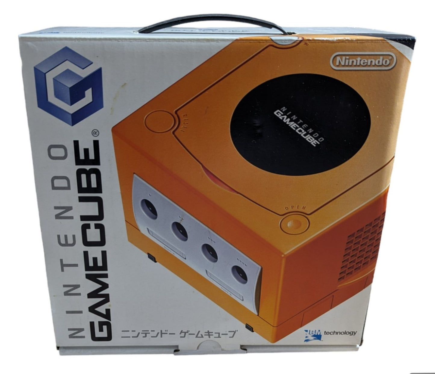 GC - DOL-001  ORANGE (BOXED) Serial Match - Nintendo Gamecube (ONLY JAPAN)